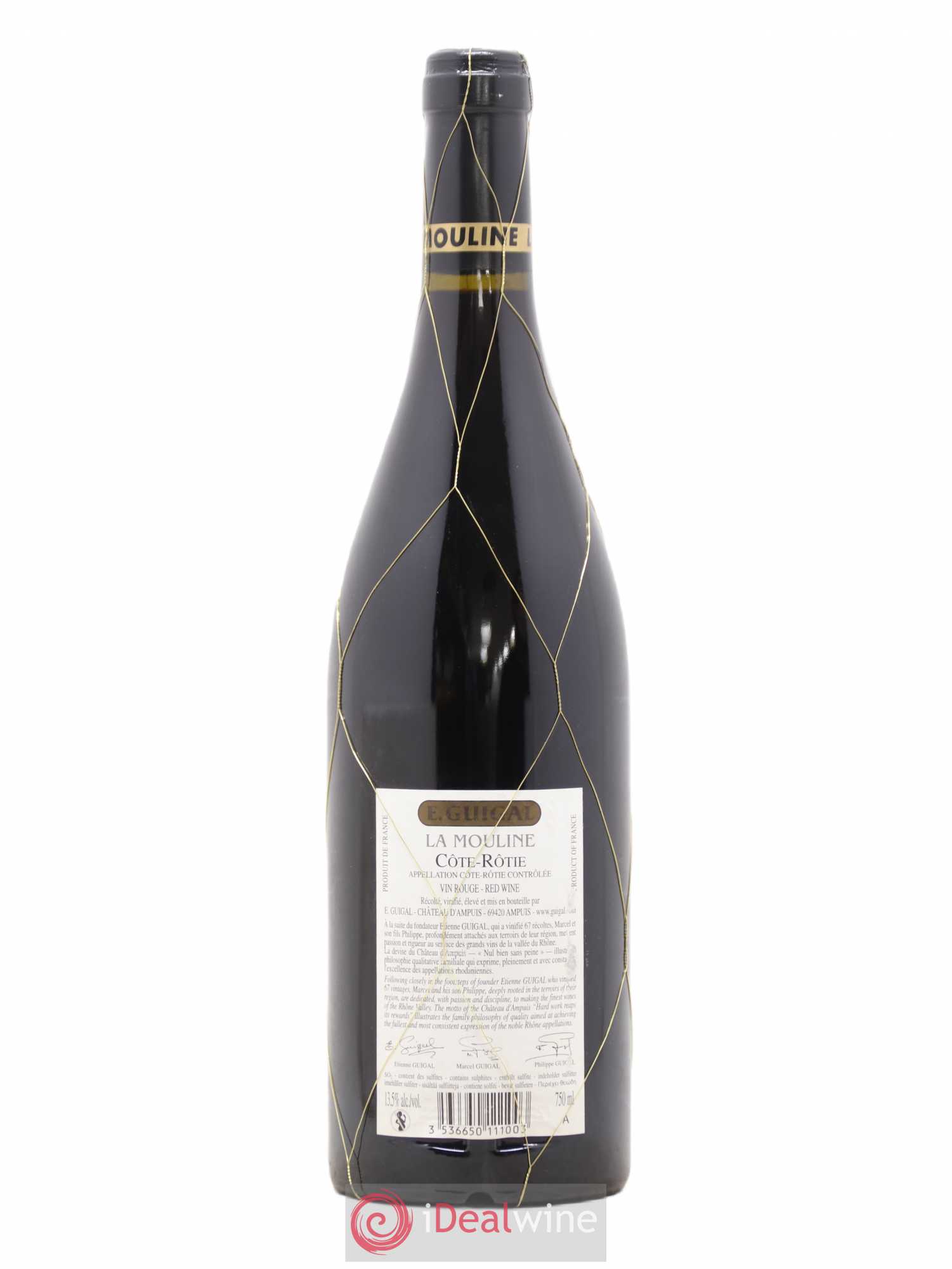 Côte-Rôtie La Mouline Guigal 2012 - Lot de 1 bouteille - 1