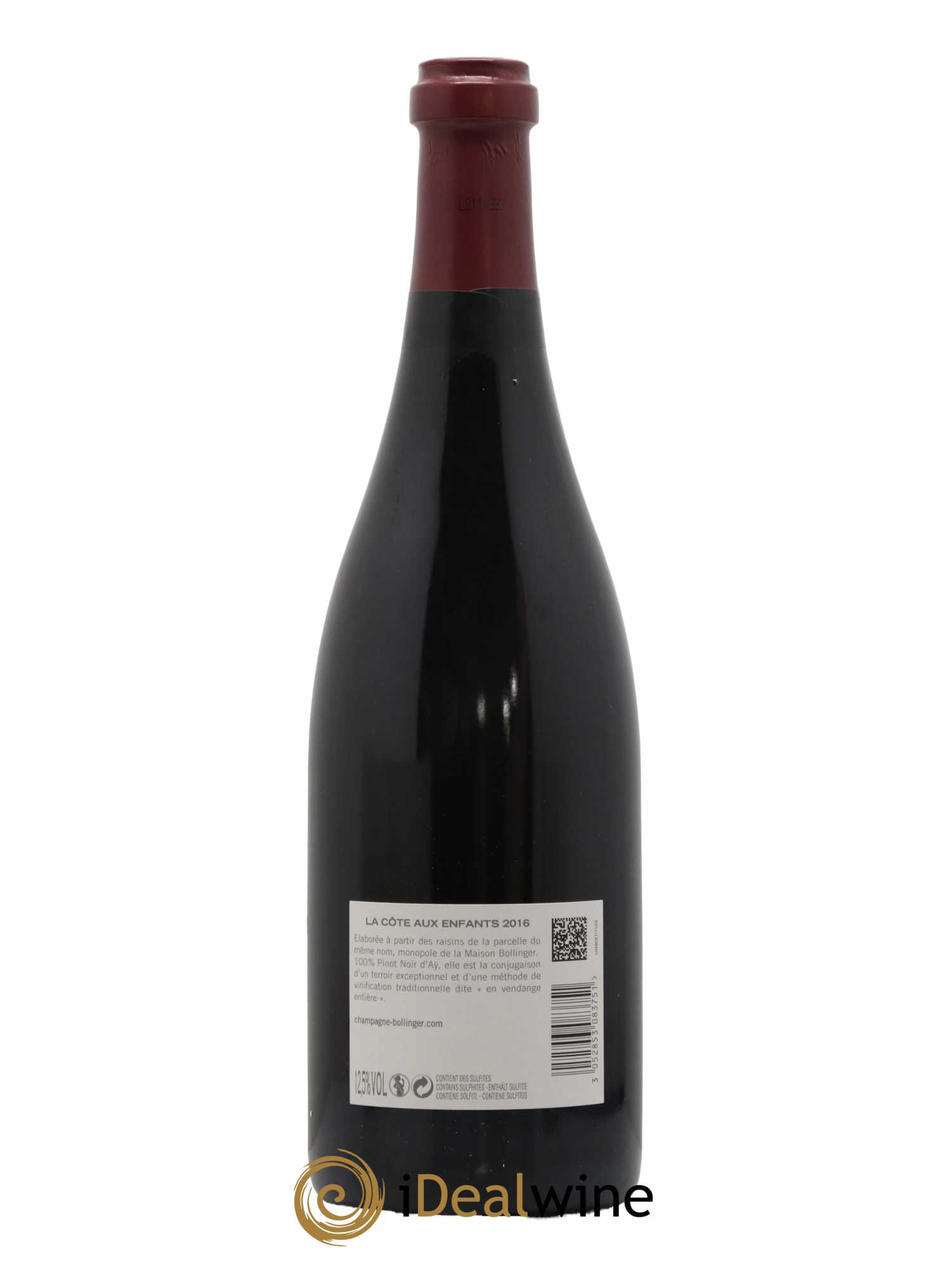 La Côte Aux Enfants Bollinger 2016 - Lot of 1 bottle - 1