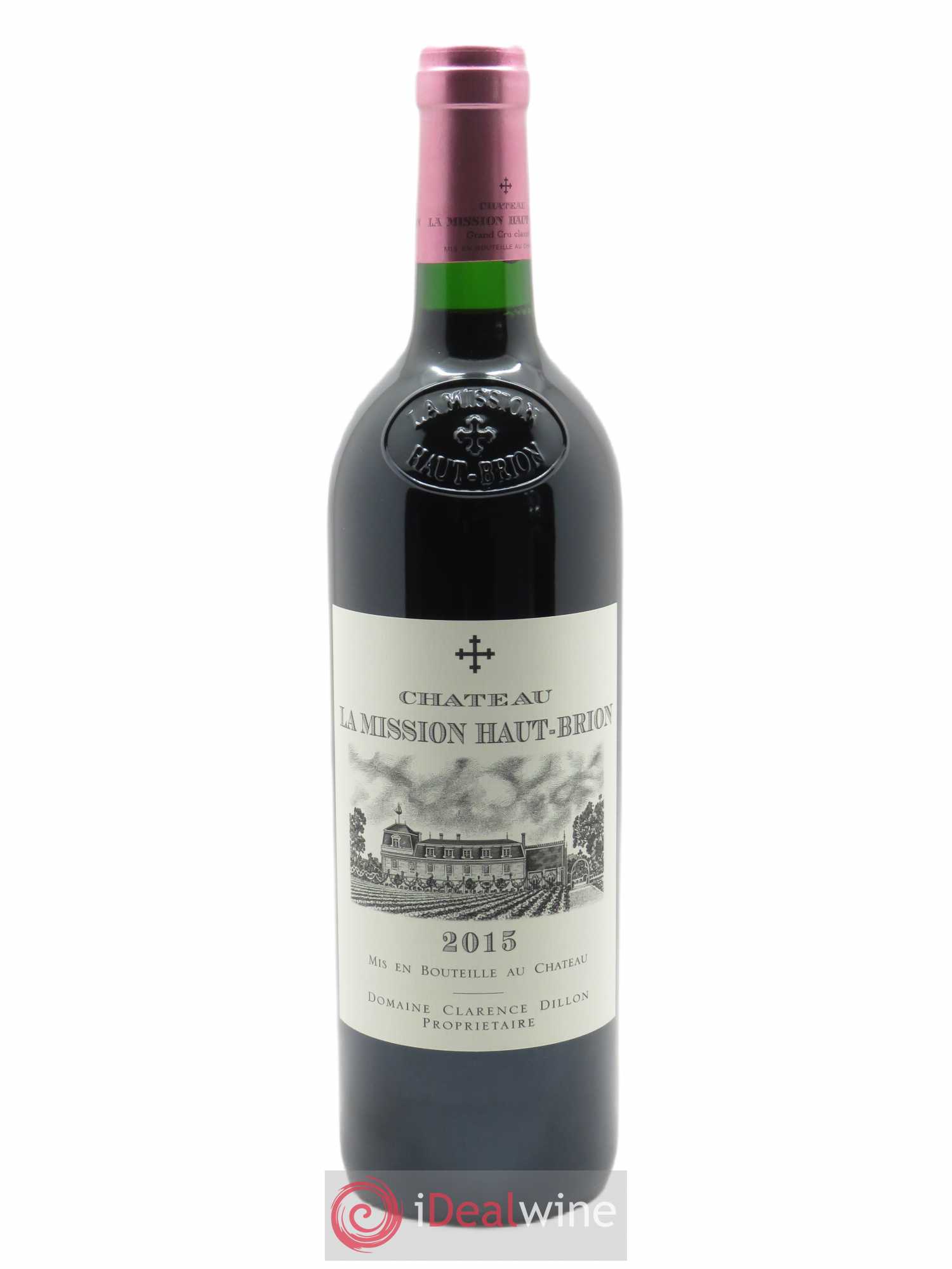 Château la Mission Haut-Brion Cru Classé de Graves (CBO à partir de 12 bts) 2015 - Lot de 1 bouteille - 0