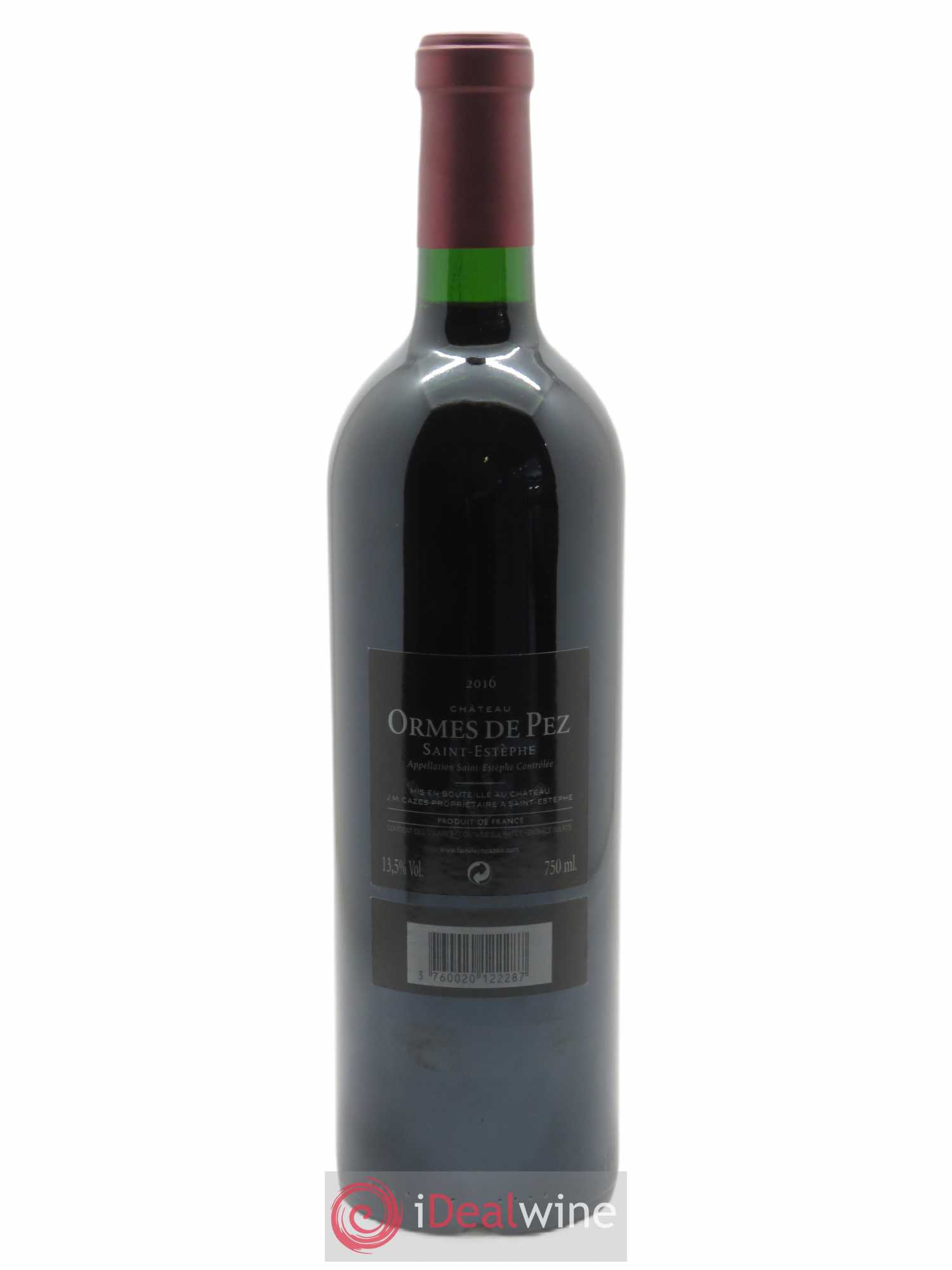 Château les Ormes de Pez 2016 - Lot de 1 bouteille - 1