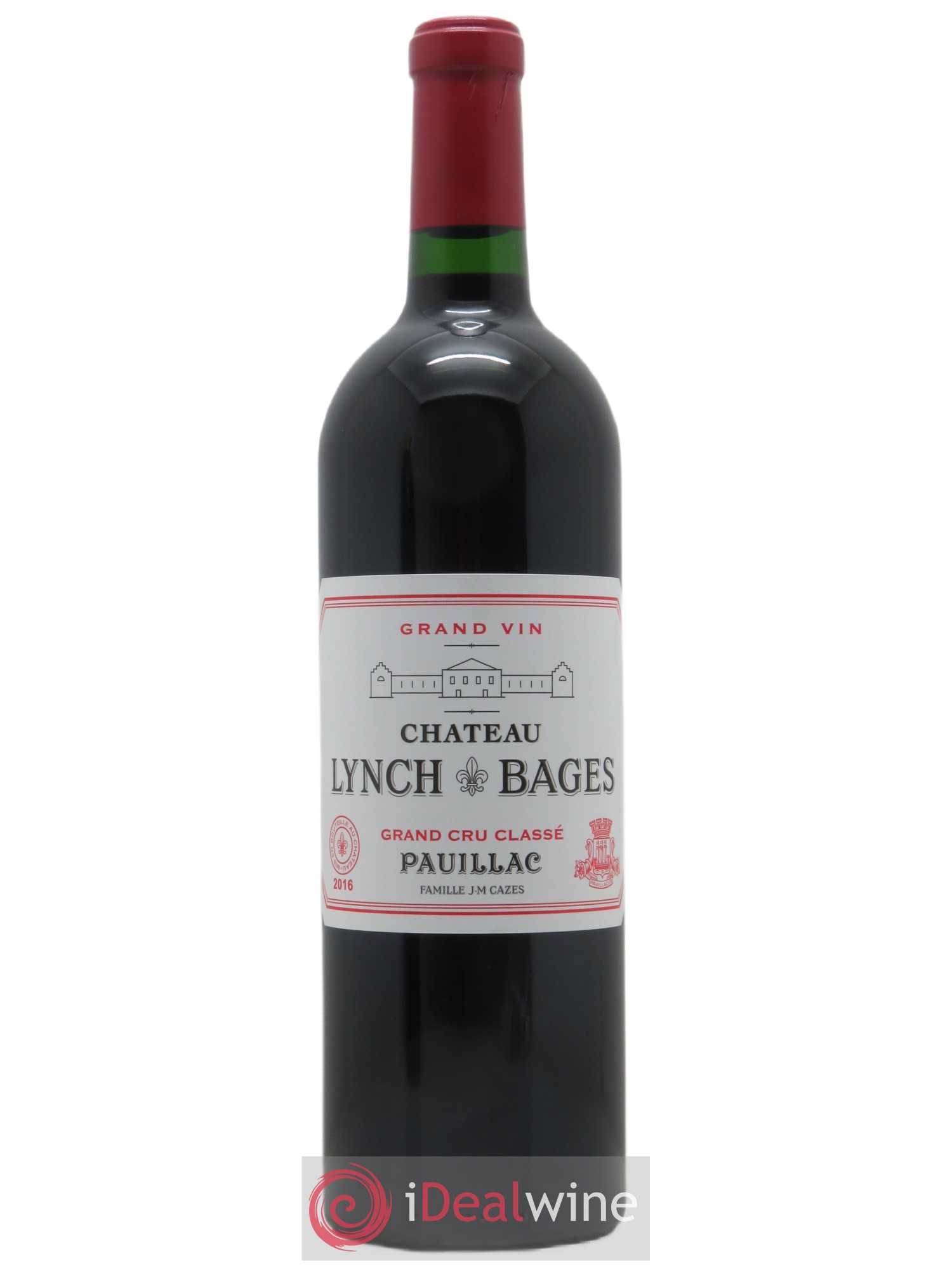 Château Lynch Bages 5ème Grand Cru Classé (CBO à partir de 6 bts) 2016 - Lot de 1 bouteille - 0