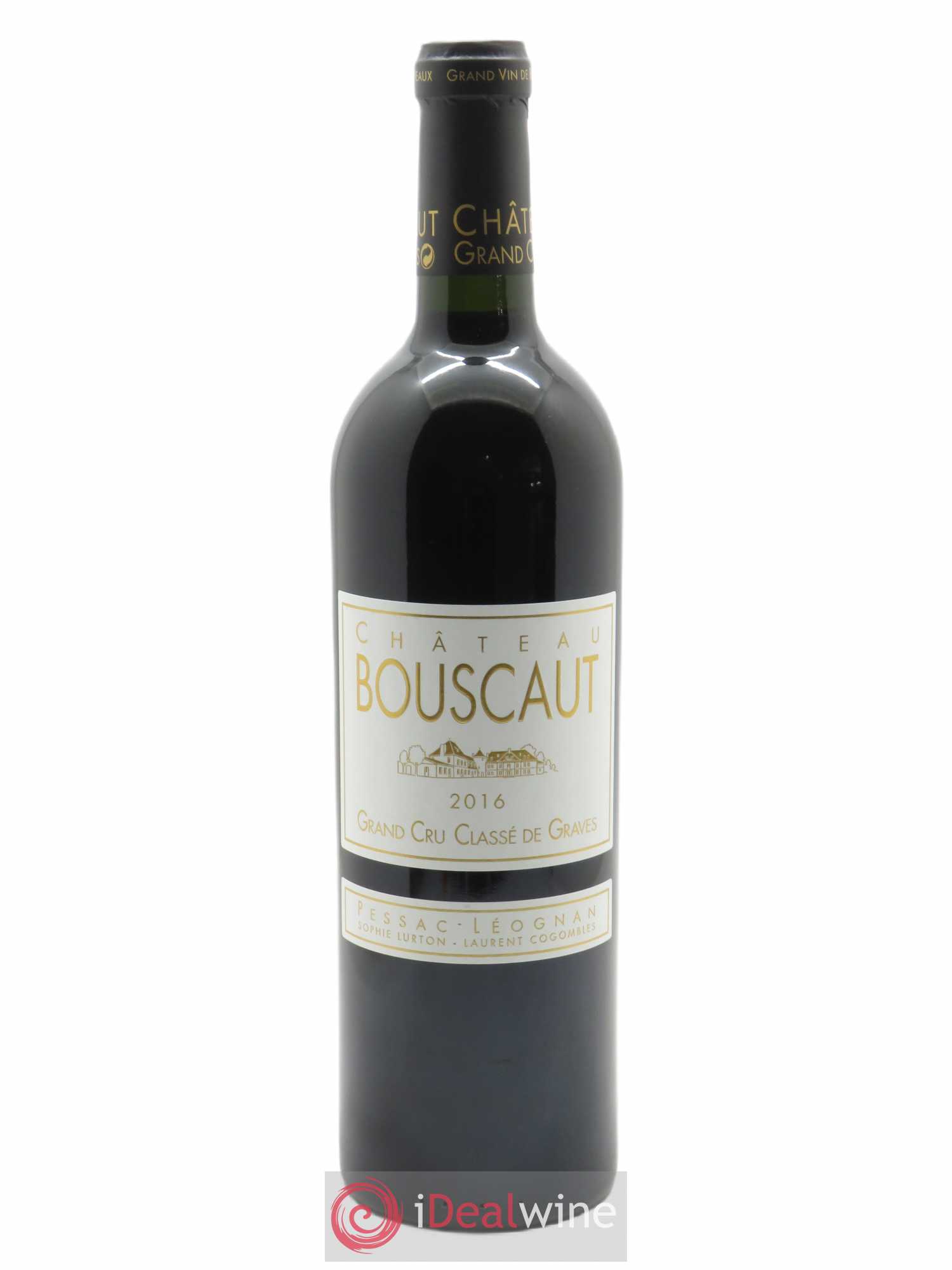 Château Bouscaut Cru Classé de Graves 2016 - Lot de 1 bouteille - 0