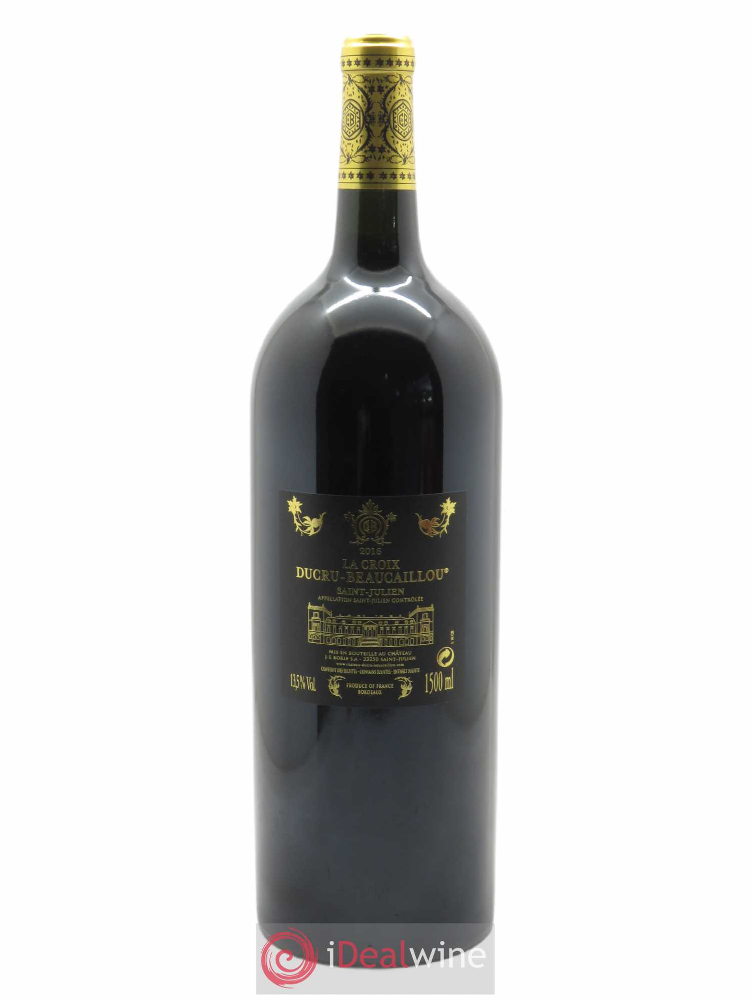 La Croix de Beaucaillou Second Vin (OWC if 6 bts) 2016 - Lot of 1 magnum - 1