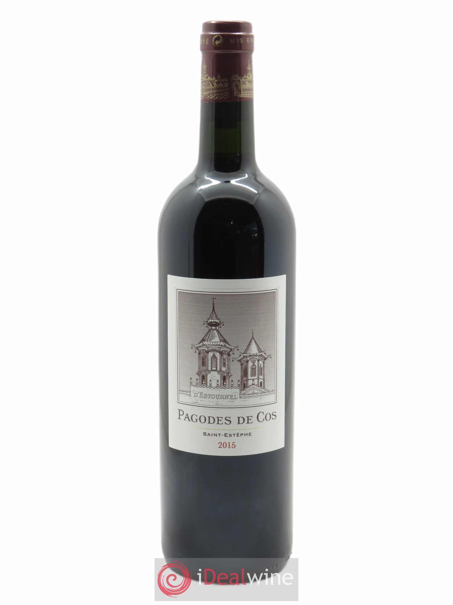 Les Pagodes de Cos Second Vin (CBO à partir de 12 bts) 2015 - Lot de 1 bouteille - 0