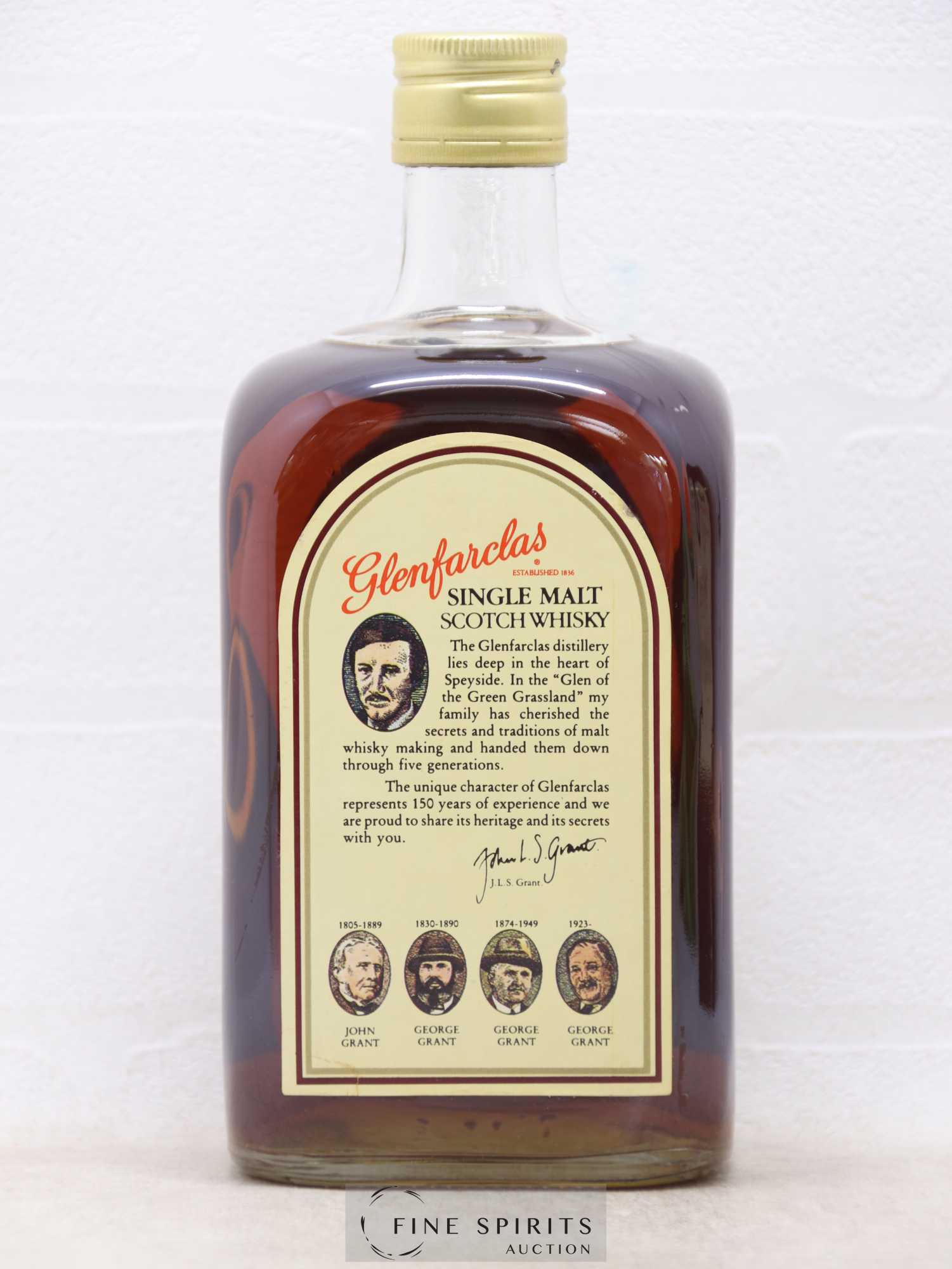 Glenfarclas 15 years Of. Mahler-Besse (75cl.) - Lot de 1 bouteille - 2