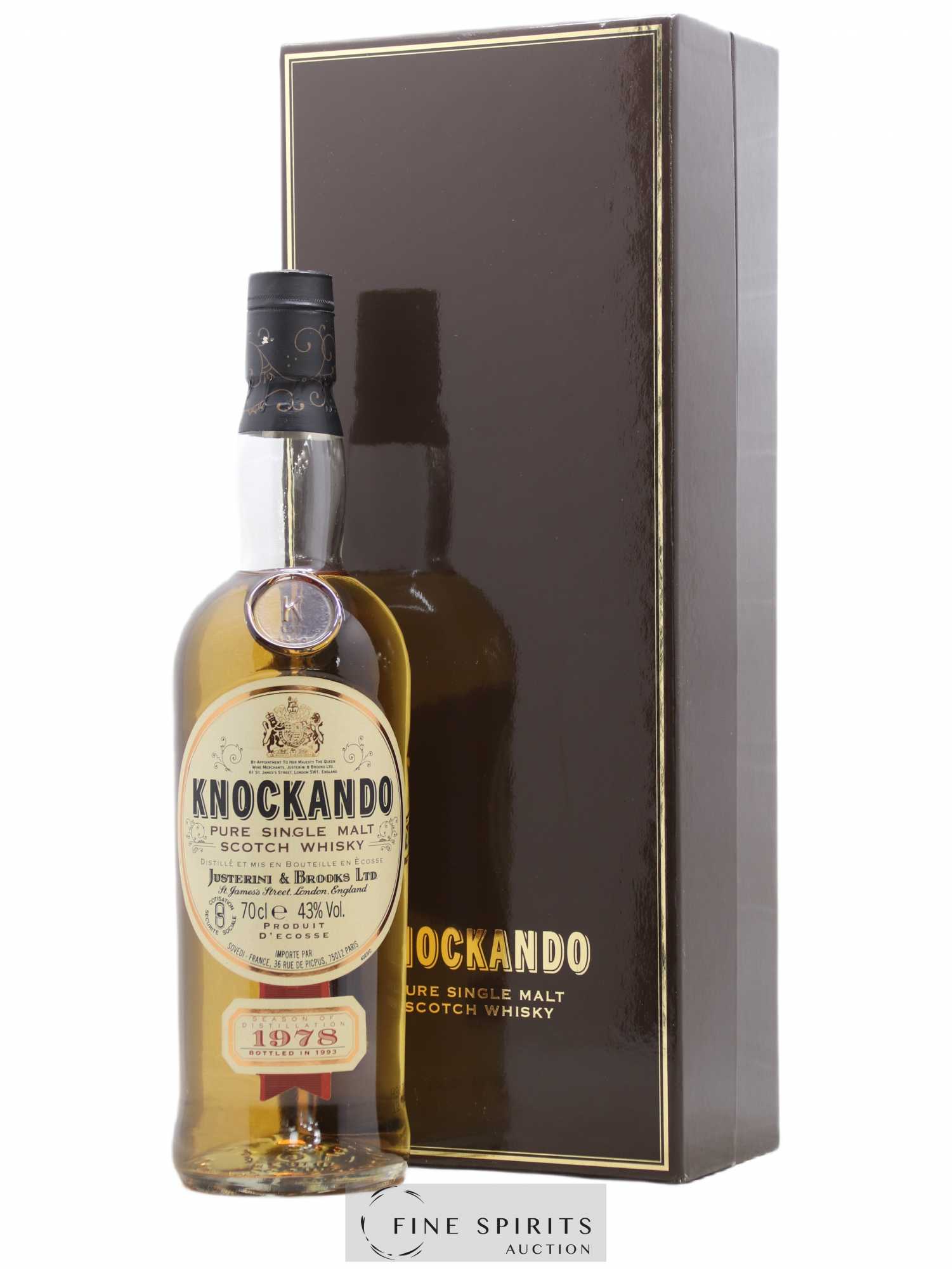 Knockando 1978 Of. bottled 1993 Sovedi Import - Lot de 1 bouteille - 0