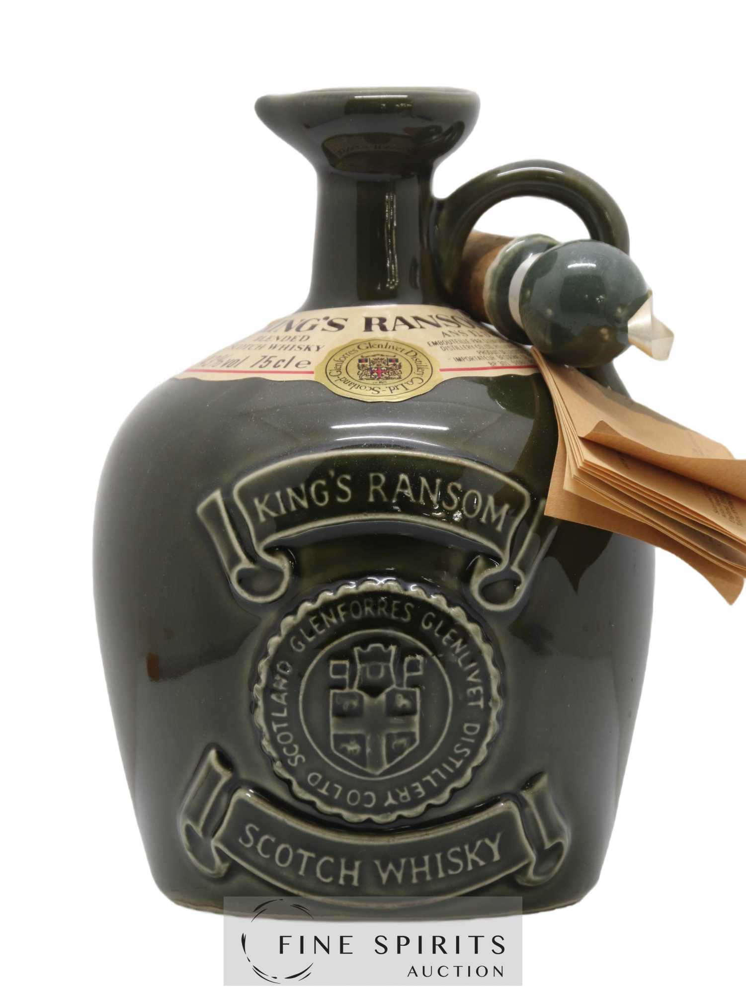 King's Ransom 12 years Of. Ceramic Jug - Lot of 1 bottle - 0
