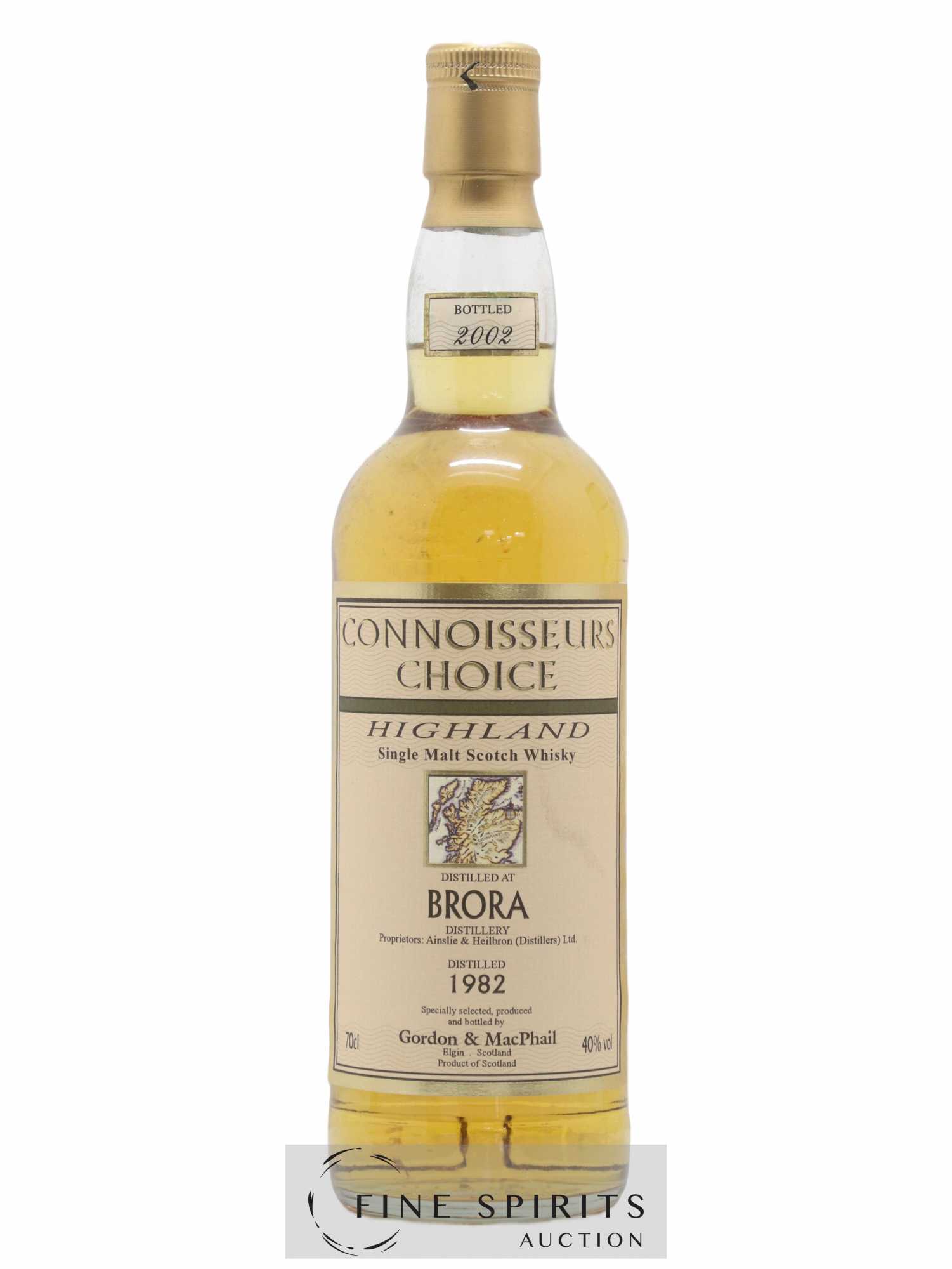 Brora 1982 Gordon & MacPhail bottled 2002 Connoisseurs Choice - Lot de 1 bouteille - 1