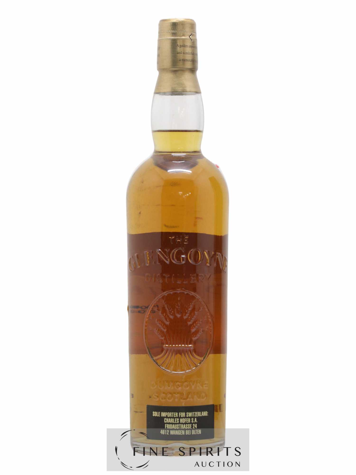 Glengoyne 31 years 1972 Of. Single Cask n°2968 - One of 540 - bottled 2004 - Lot of 1 bottle - 2