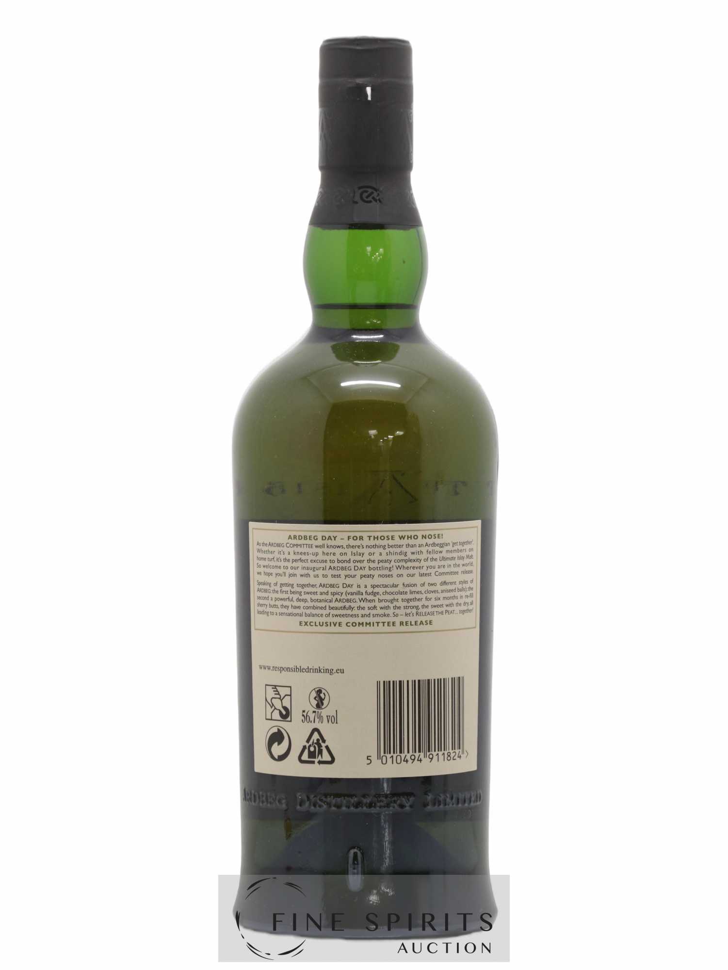 Ardbeg Of. Day Release The Peat Exclusive Committee Release - Lot de 1 bouteille - 1
