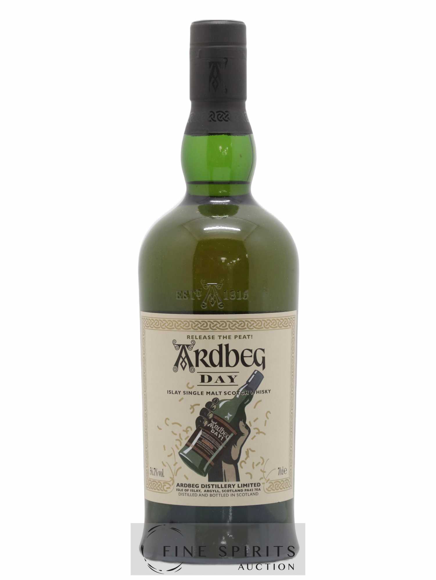 Ardbeg Of. Day Release The Peat Exclusive Committee Release - Lot de 1 bouteille - 0