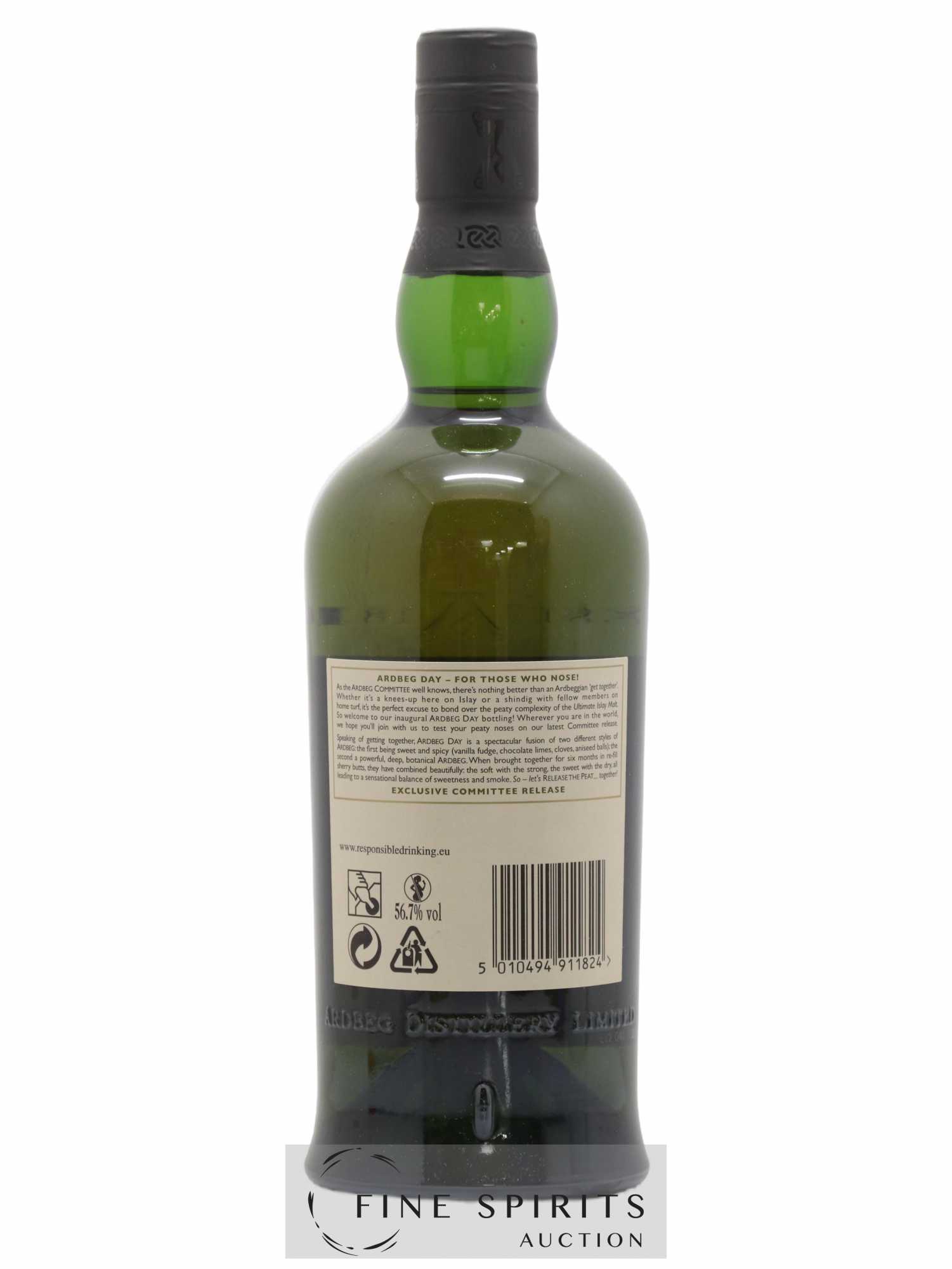 Ardbeg Of. Day Release The Peat Exclusive Committee Release - Lot de 1 bouteille - 1