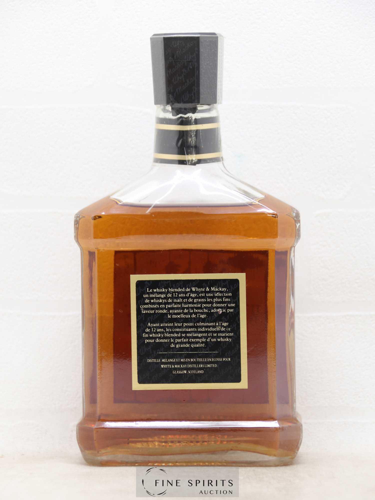Whyte & Mackay 12 years Of. Lanson Import - Posten von 1 Flasche - 1