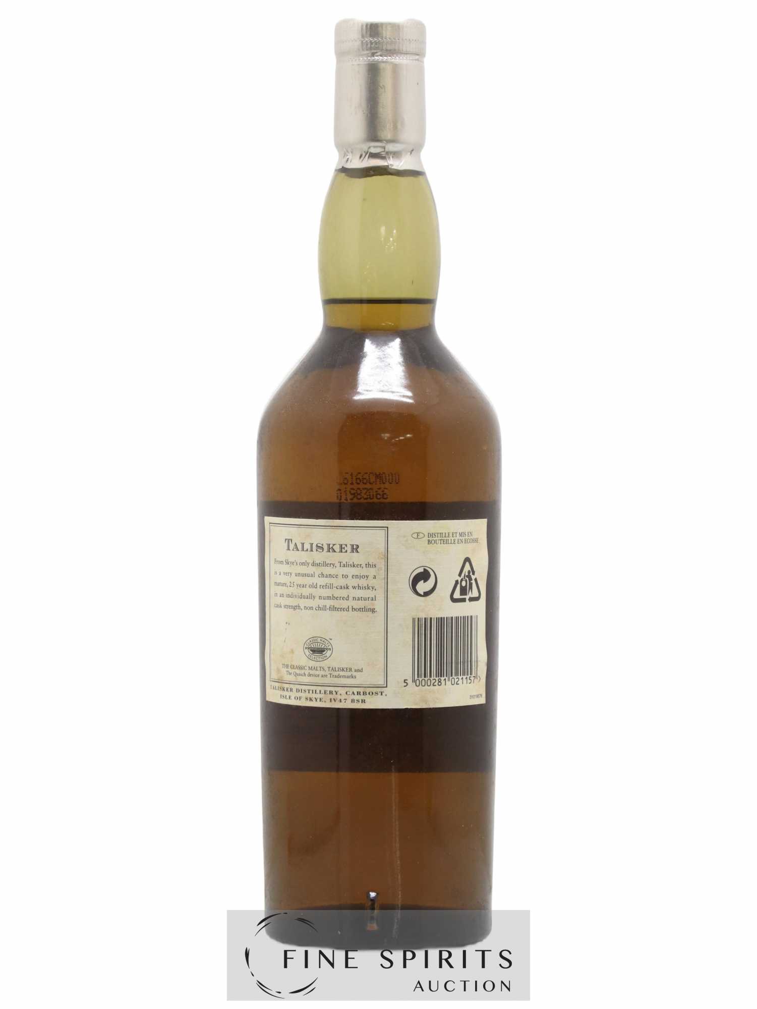 Talisker 25 years Of. One of 4860 - bottled 2006 - Lot de 1 bouteille - 1