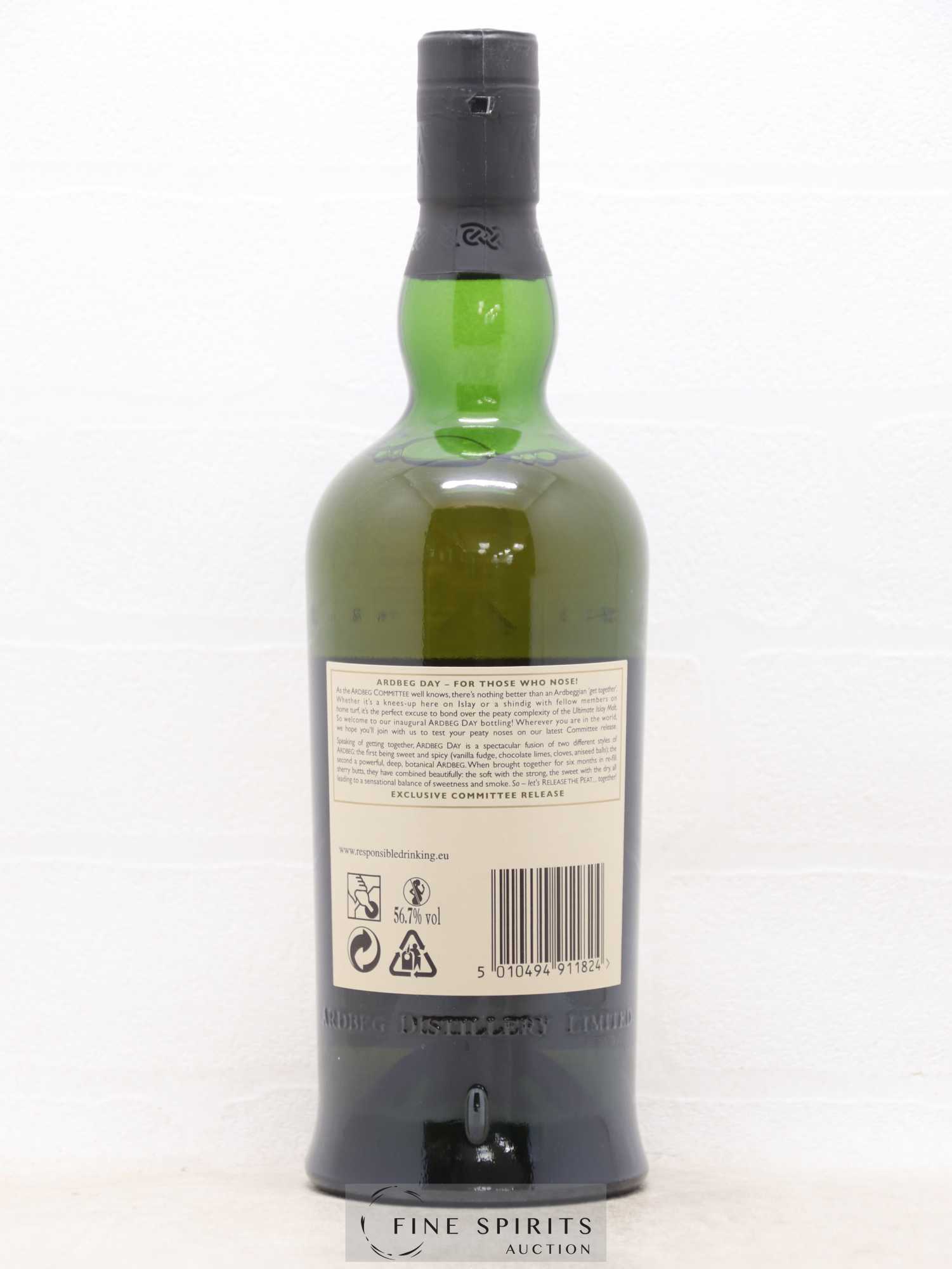 Ardbeg Of. Day Release The Peat Exclusive Committee Release - Lot de 1 bouteille - 1