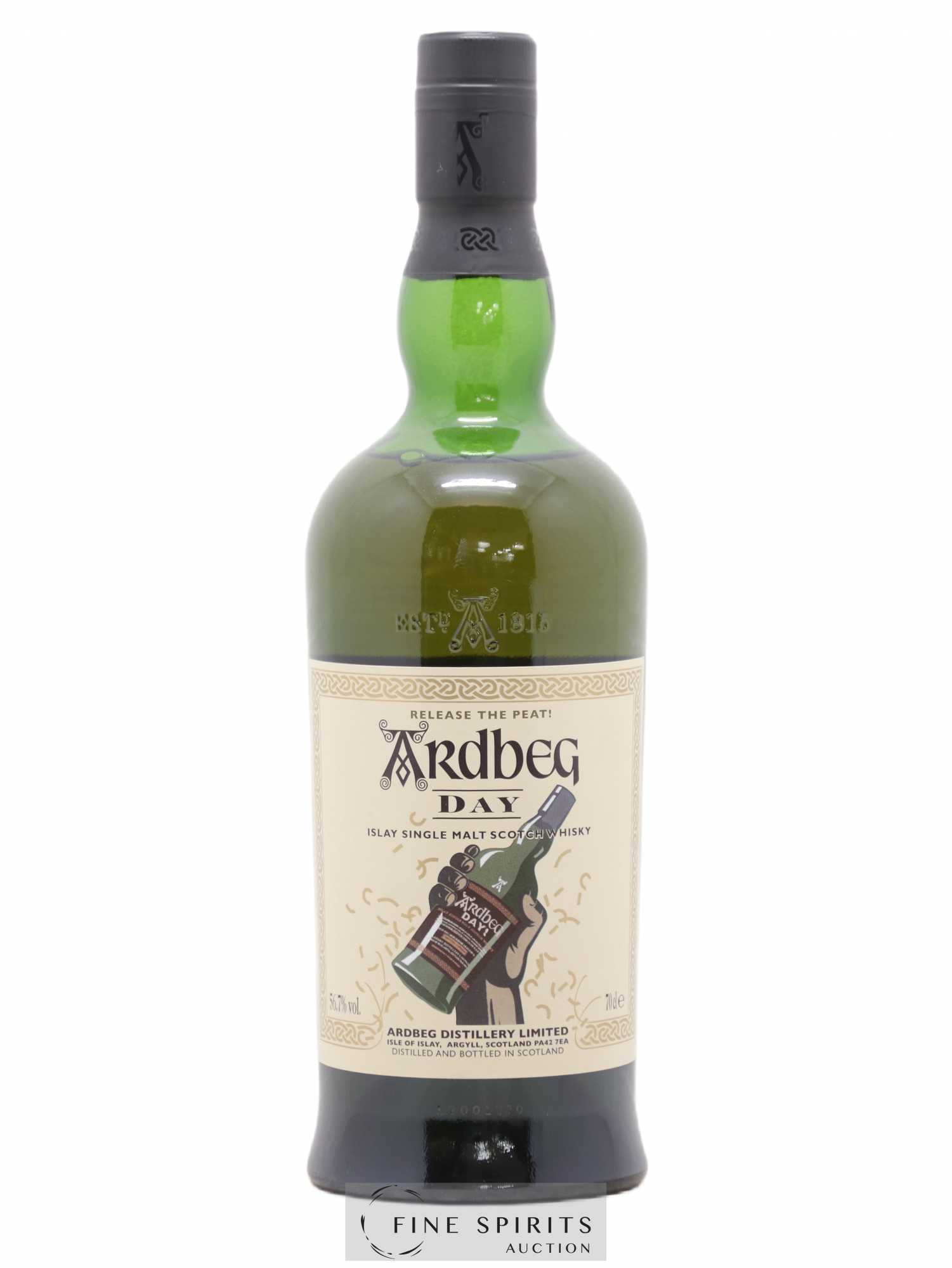 Ardbeg Of. Day Release The Peat Exclusive Committee Release - Lot de 1 bouteille - 0