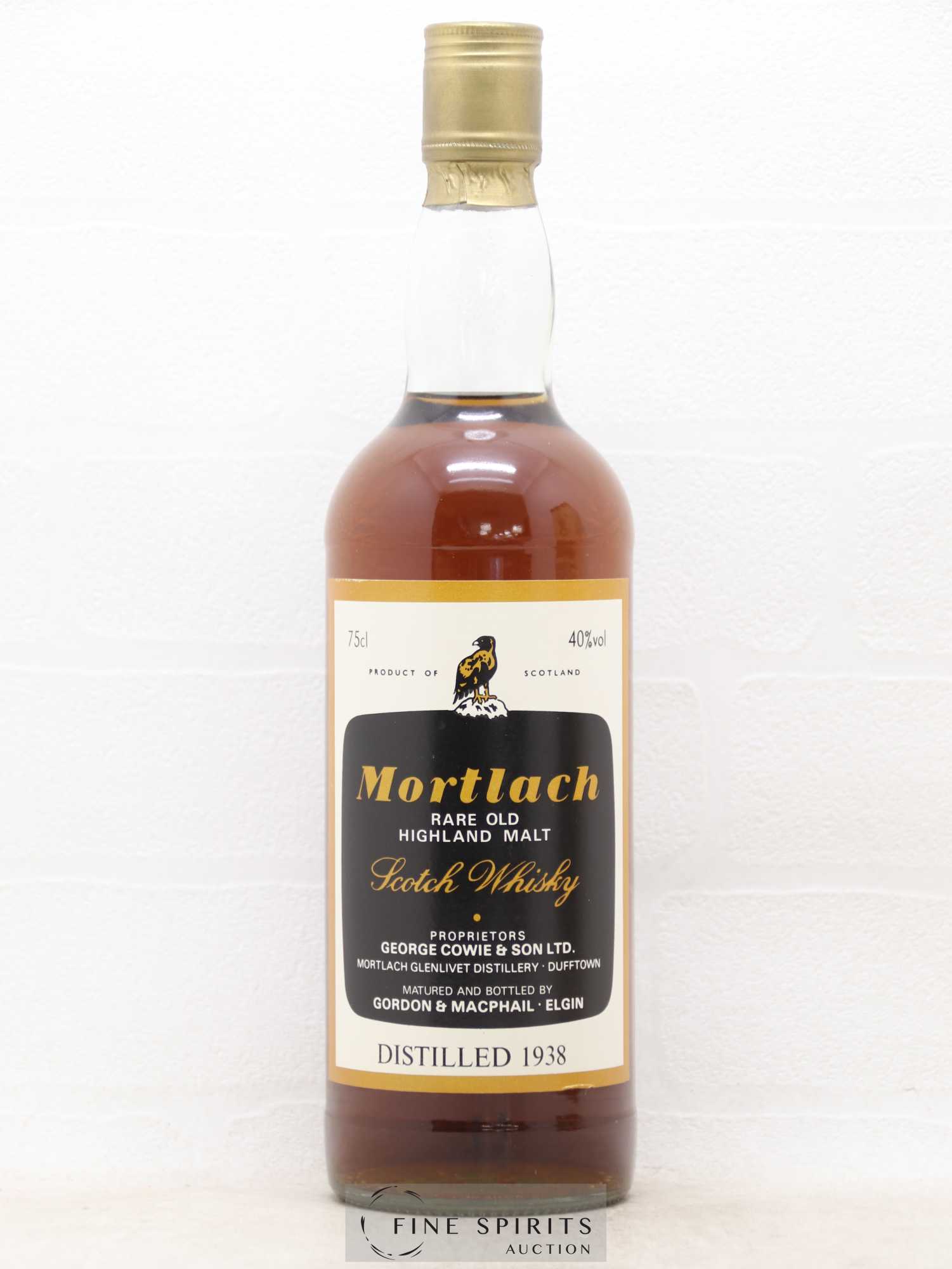 Mortlach 1938 Gordon & MacPhail SNPA Import - Posten von 1 Flasche - 1
