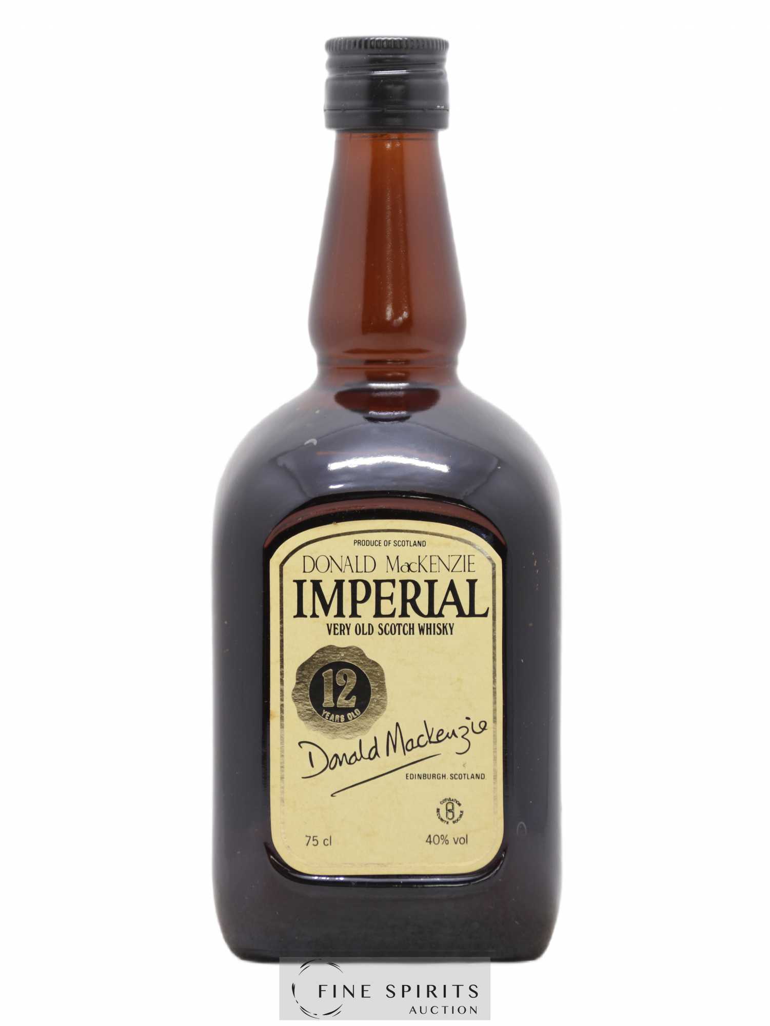 Donald MacKenzie 12 years Of. Imperial SNPA Import (75cl.) - Lot de 1 bouteille - 0