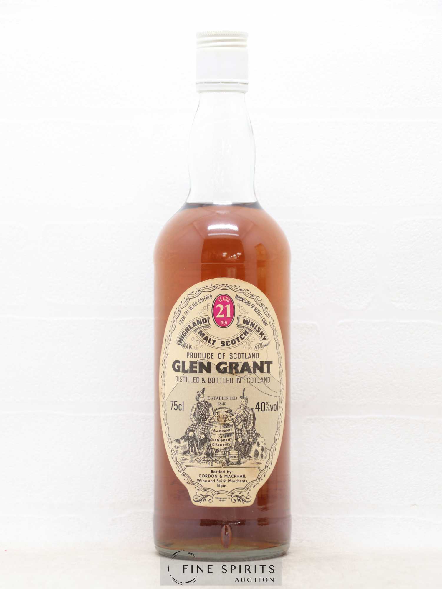Glen Grant 21 years Gordon & MacPhail SNPA Import - Lot de 1 bouteille - 1