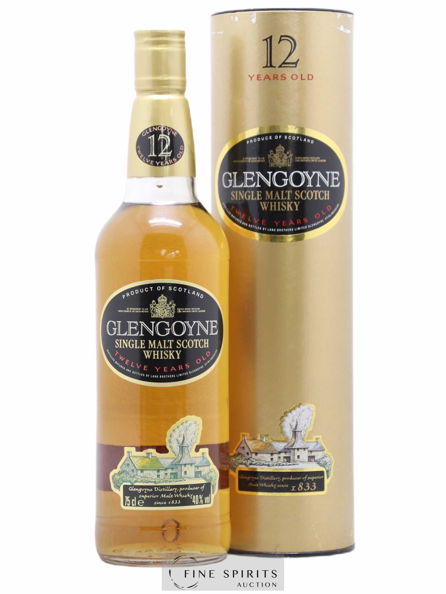 Glengoyne 12 years Of. Taittinger Import - Lot de 1 bouteille - 0