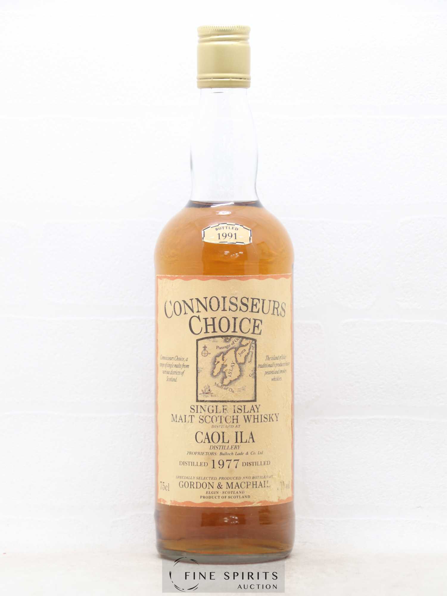 Caol Ila 1977 Gordon & MacPhail bottled 1991 Connoisseurs Choice SNPA Import - Lot de 1 bouteille - 1