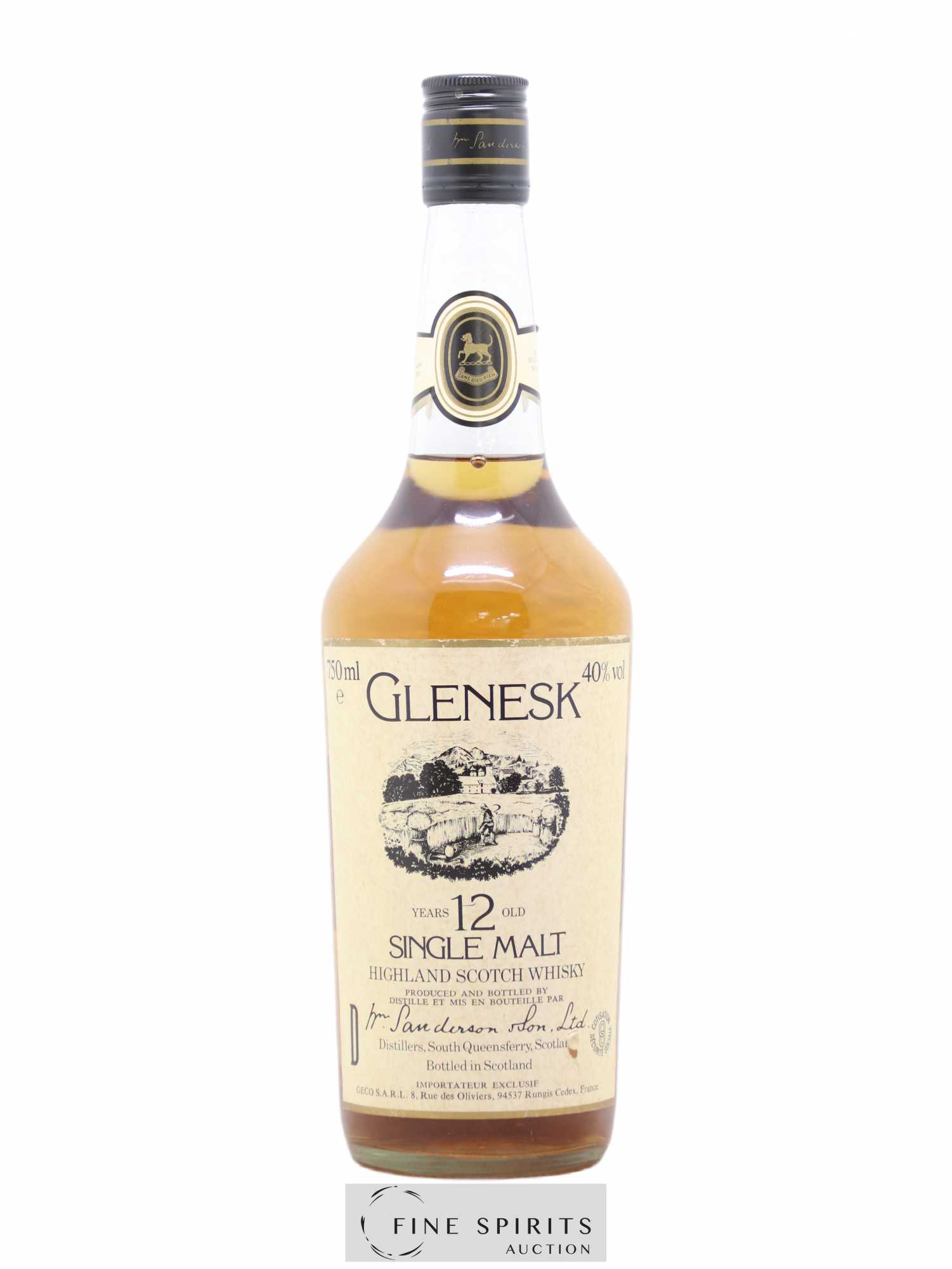 Glenesk 12 years Of. GECO Import - Lot de 1 bouteille - 0