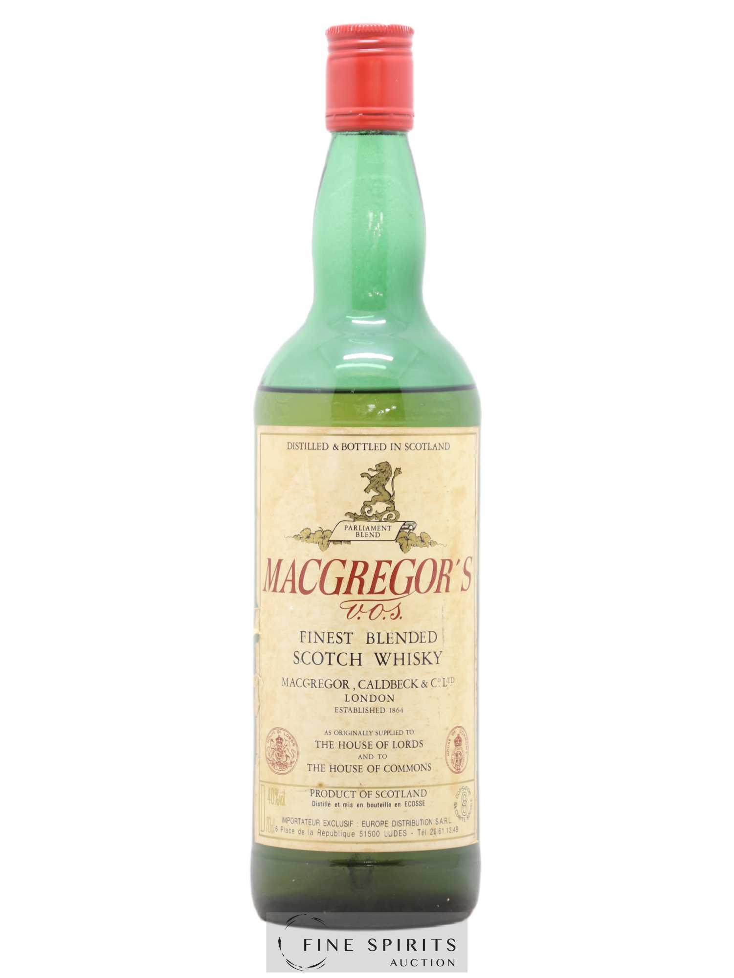 MacGreor's Of. V.O.S. Europe Distribution Import - Posten von 1 Flasche - 0