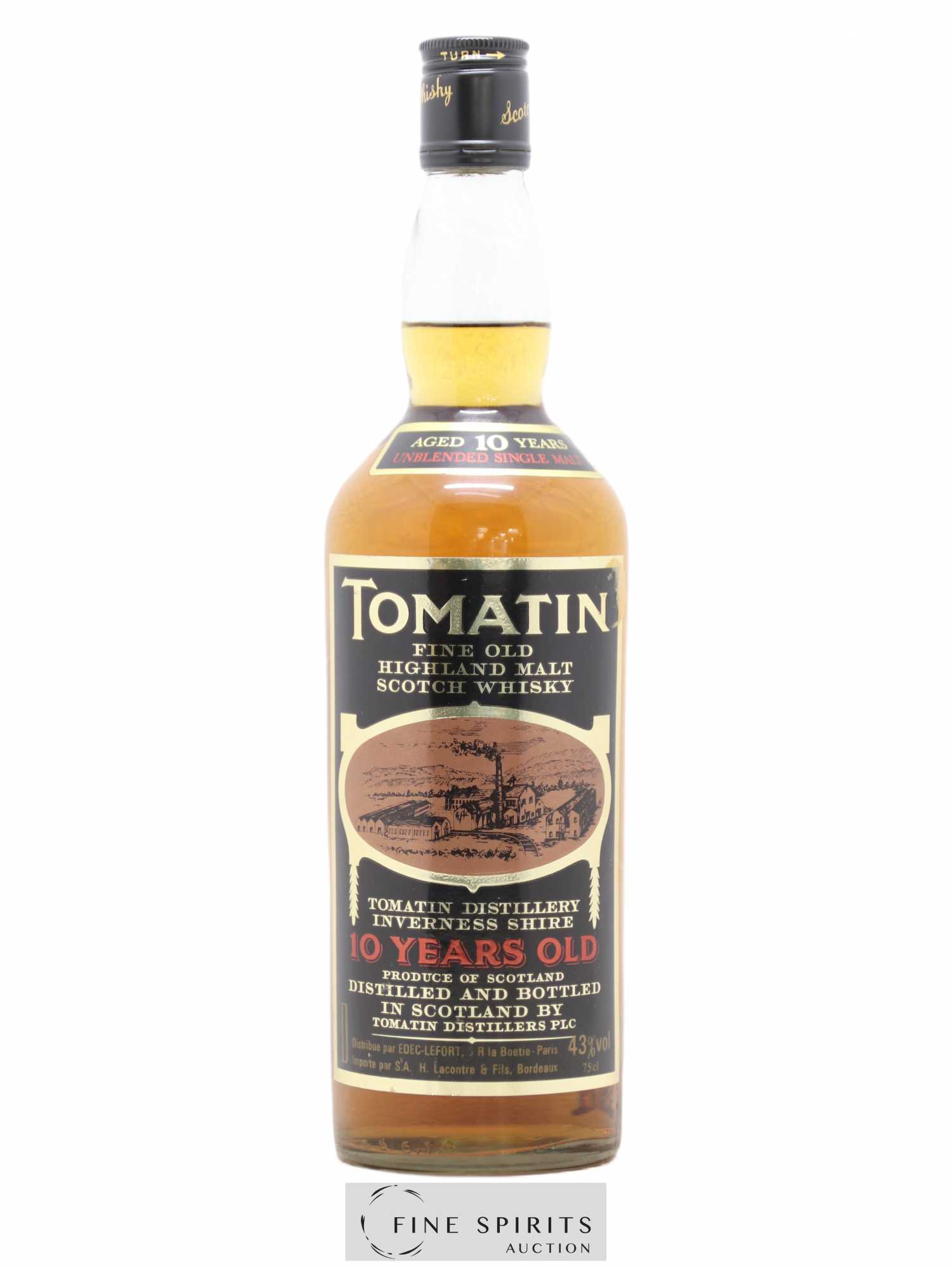 Tomatin 10 years Of. Lacontre Import - Posten von 1 Flasche - 0