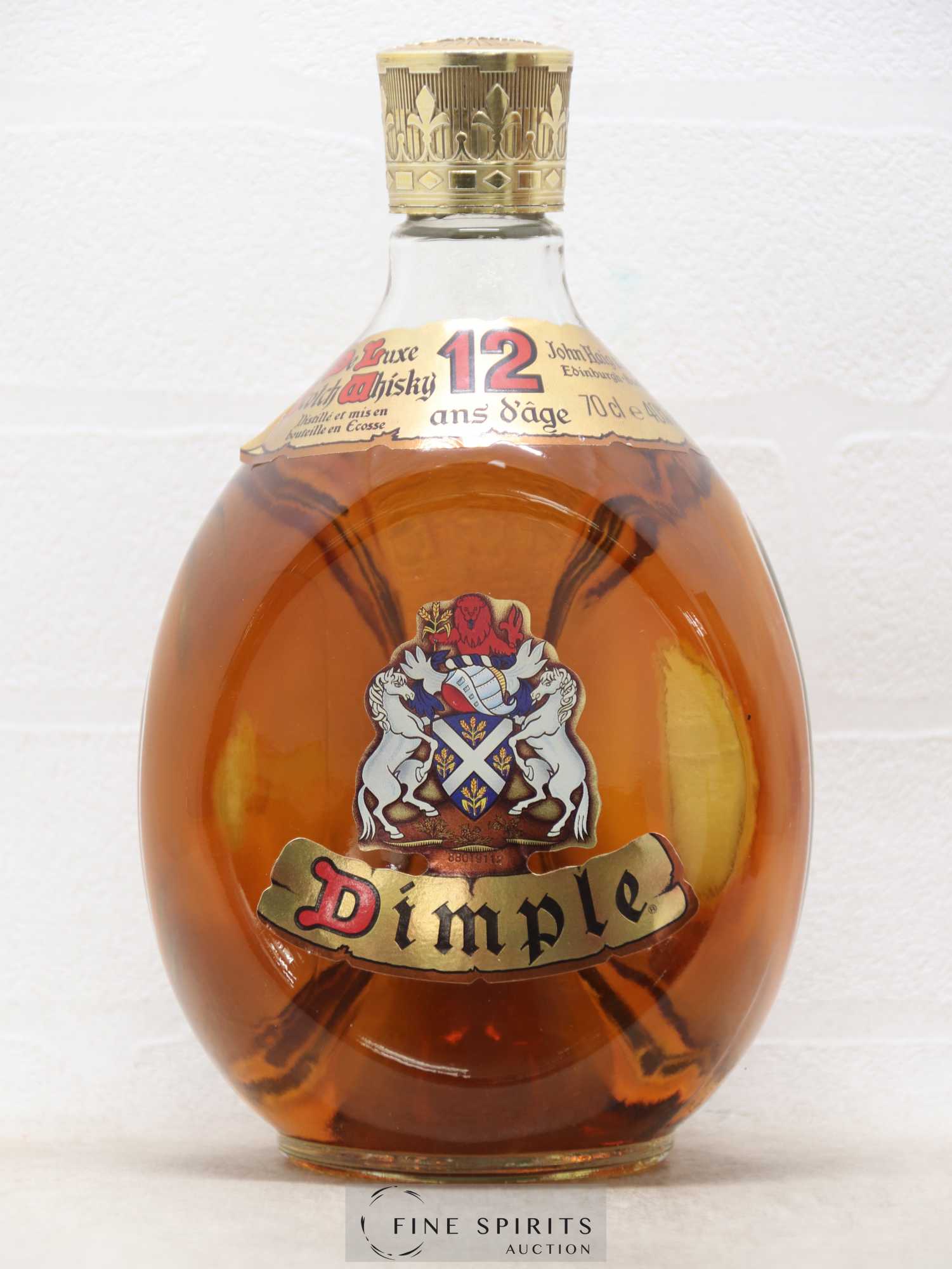 Dimple 12 years Of. De Luxe Remy Import - Lot of 1 bottle - 1