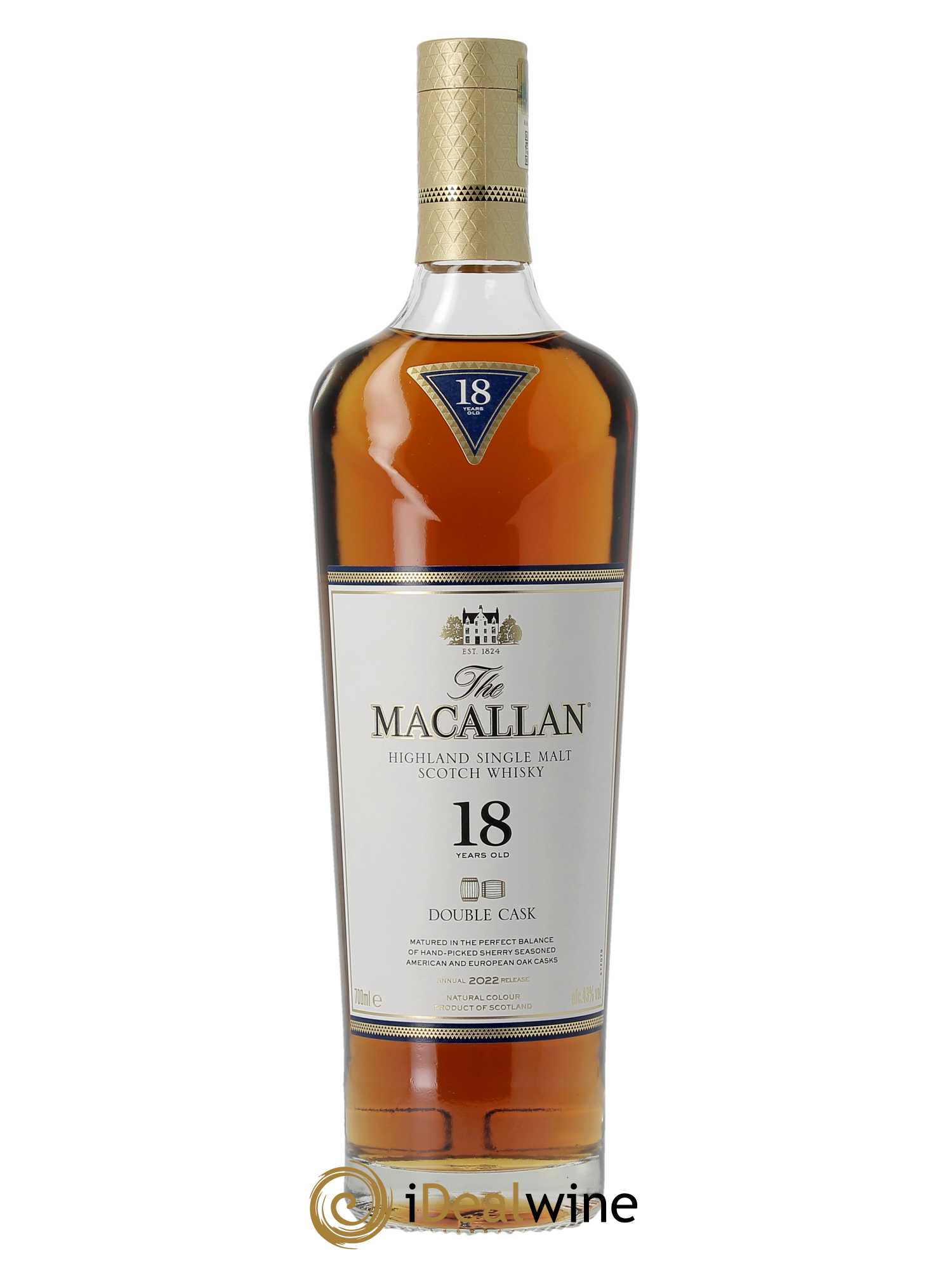 Whisky Macallan (The) 18 years Double Cask  - Lot of 1 bottle - 1