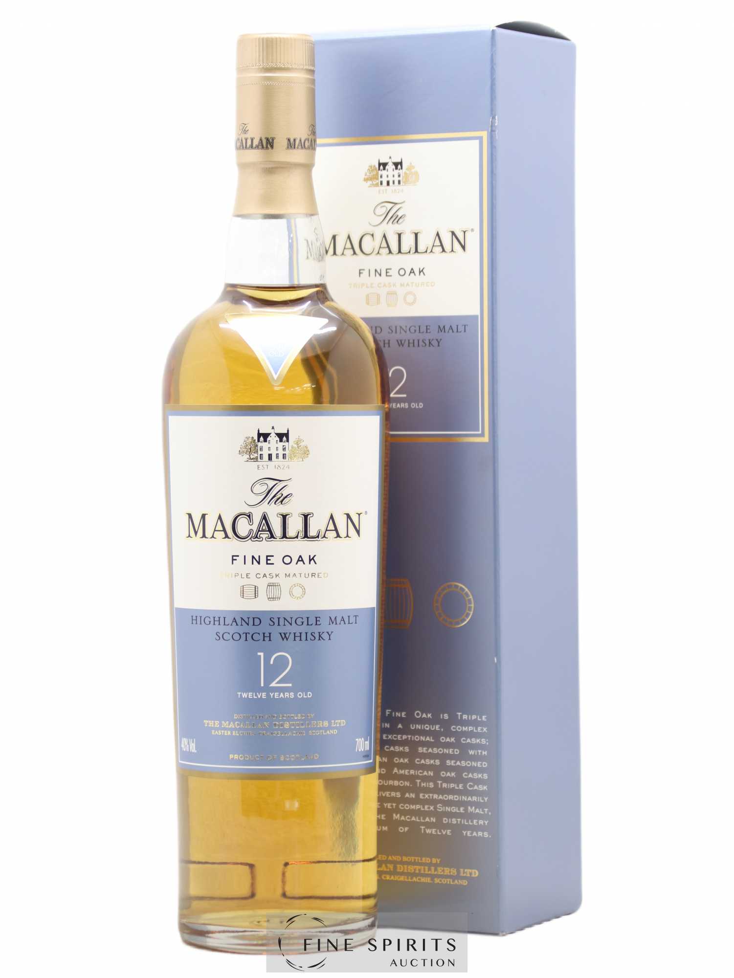 Macallan (The) 12 years Of. Fine Oak Triple Cask Matured - Lot de 1 bouteille - 0
