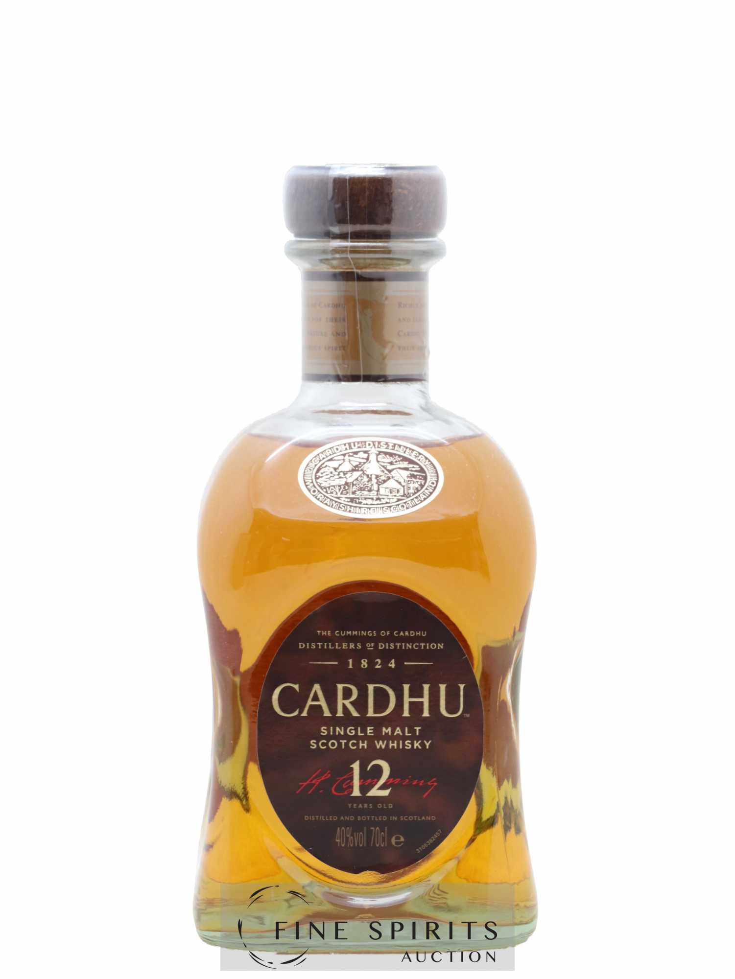 Cardhu 12 years Of. - Posten von 1 Flasche - 1
