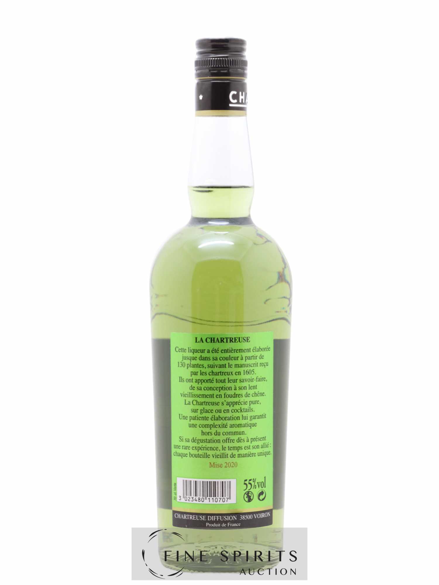 Chartreuse Of. Verte Mise 2020 - Lot de 1 bouteille - 1