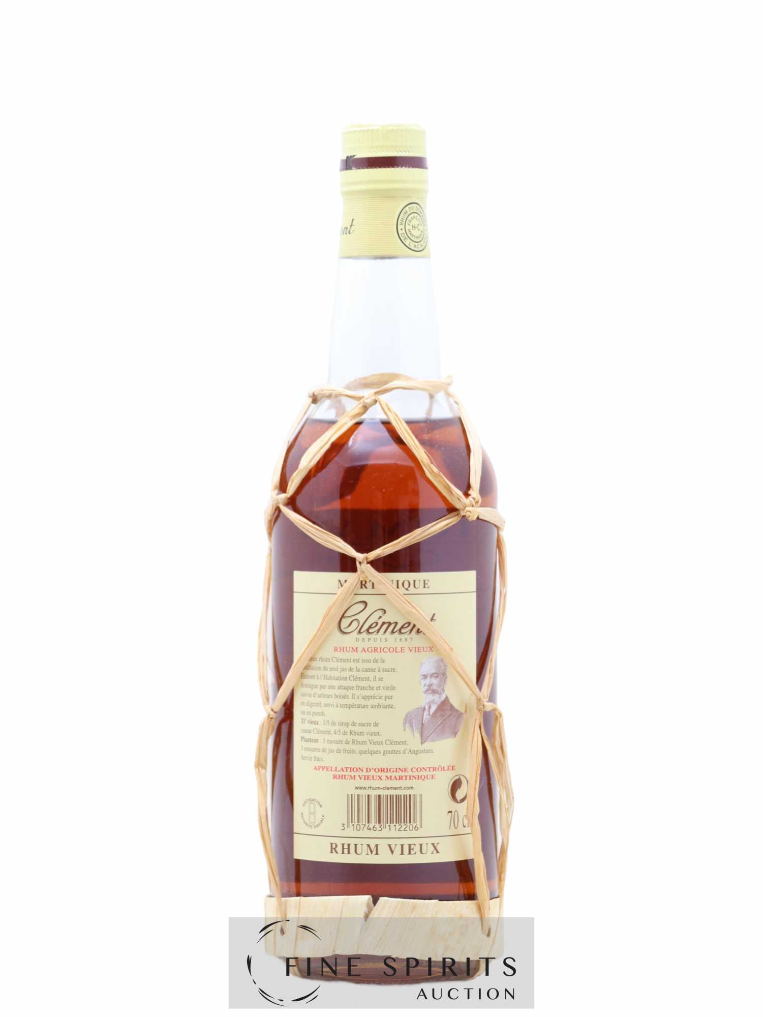 Clément Of. Domaine de l'Acajou Vieilli en fûts de Chêne (bottled 90's) - Lot de 1 bouteille - 1