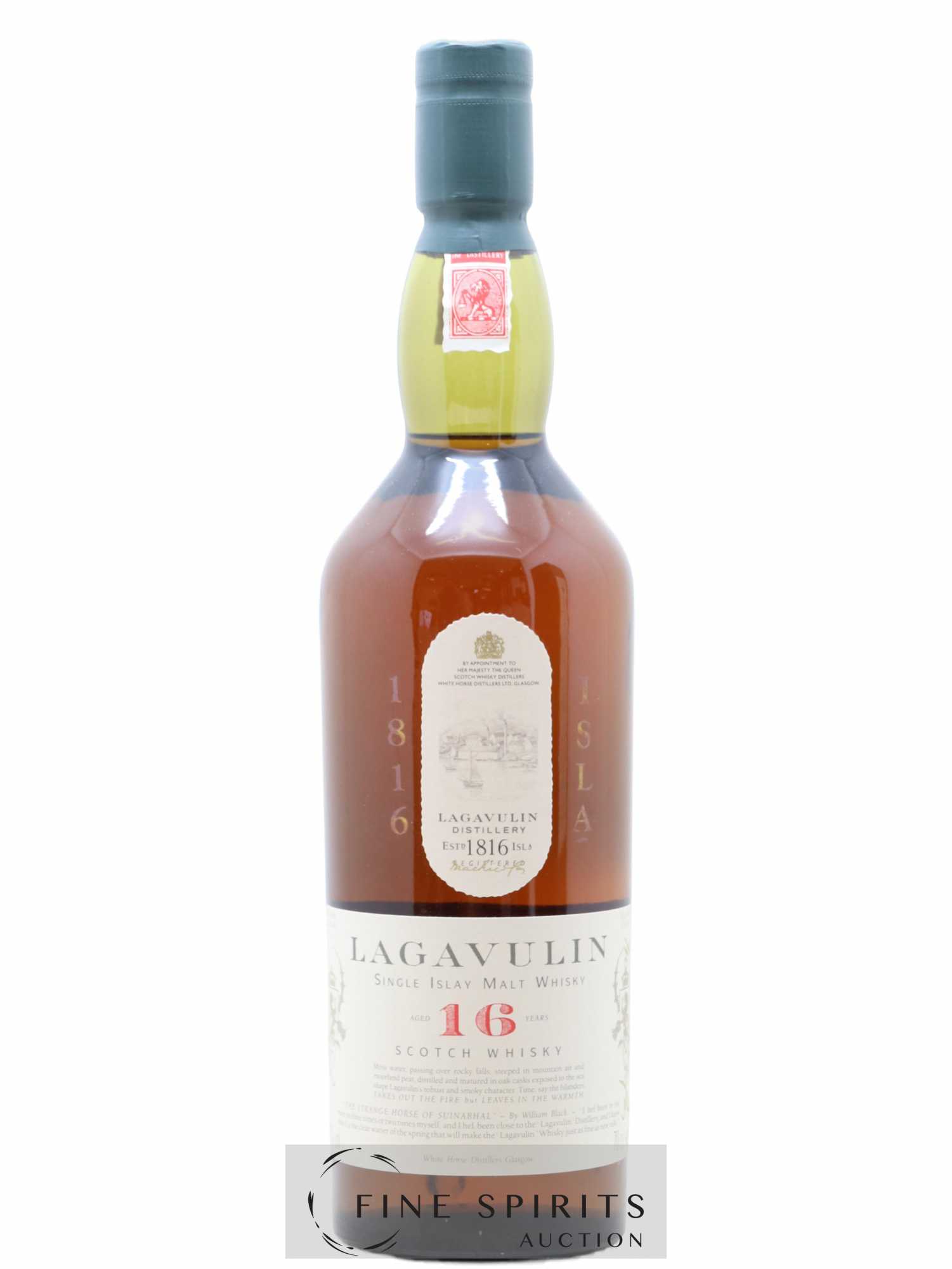 Lagavulin 16 years Of. (70cl.) - Lot de 1 bouteille - 1