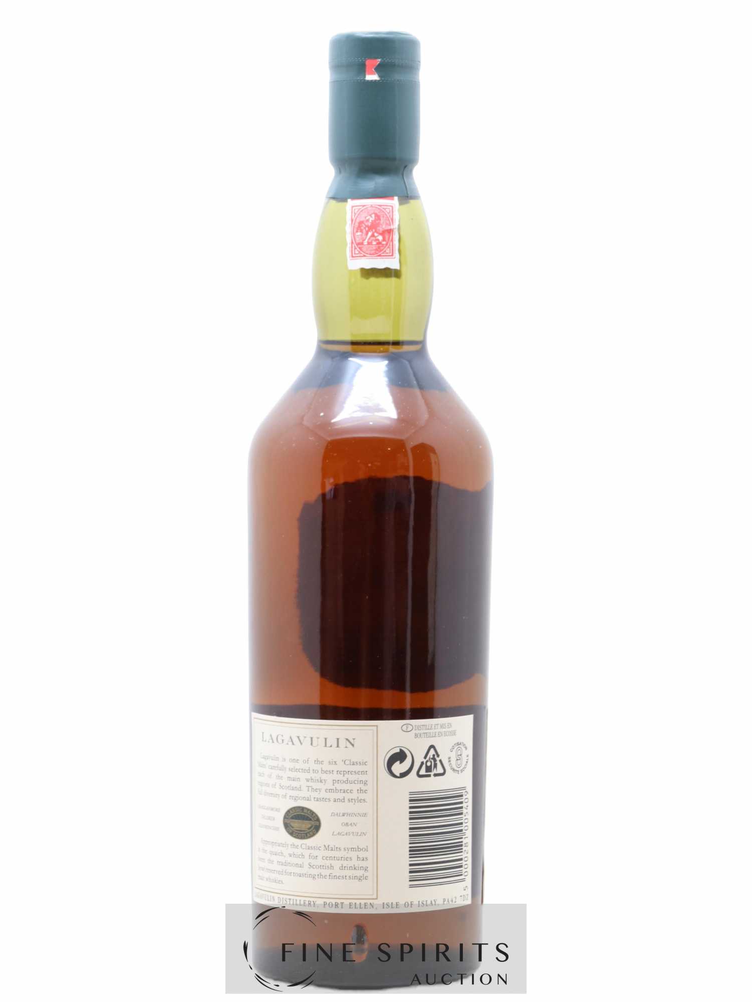 Lagavulin 16 years Of. (70cl.) - Lot de 1 bouteille - 2