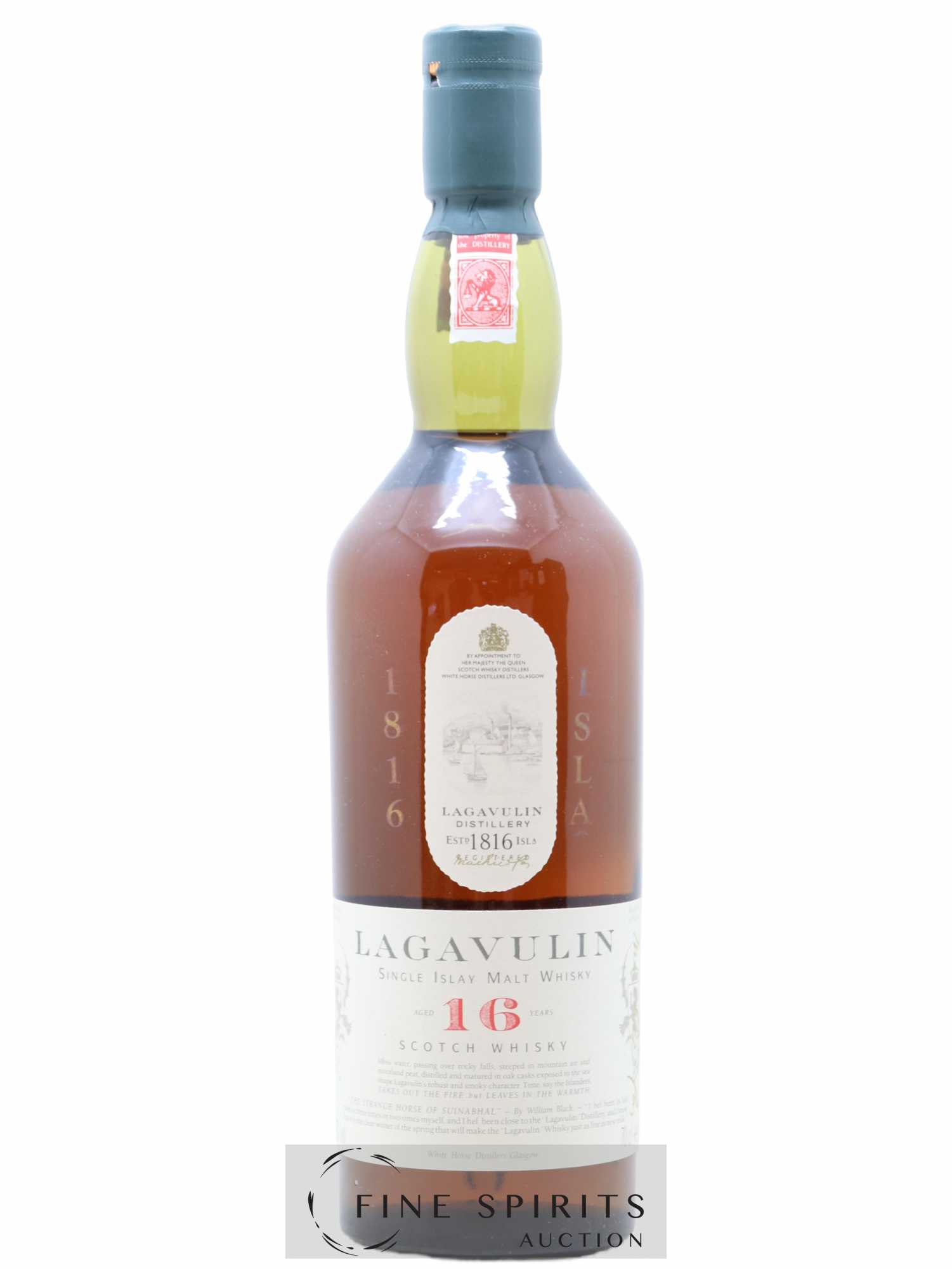 Lagavulin 16 years Of. (70cl.) - Lot de 1 bouteille - 1