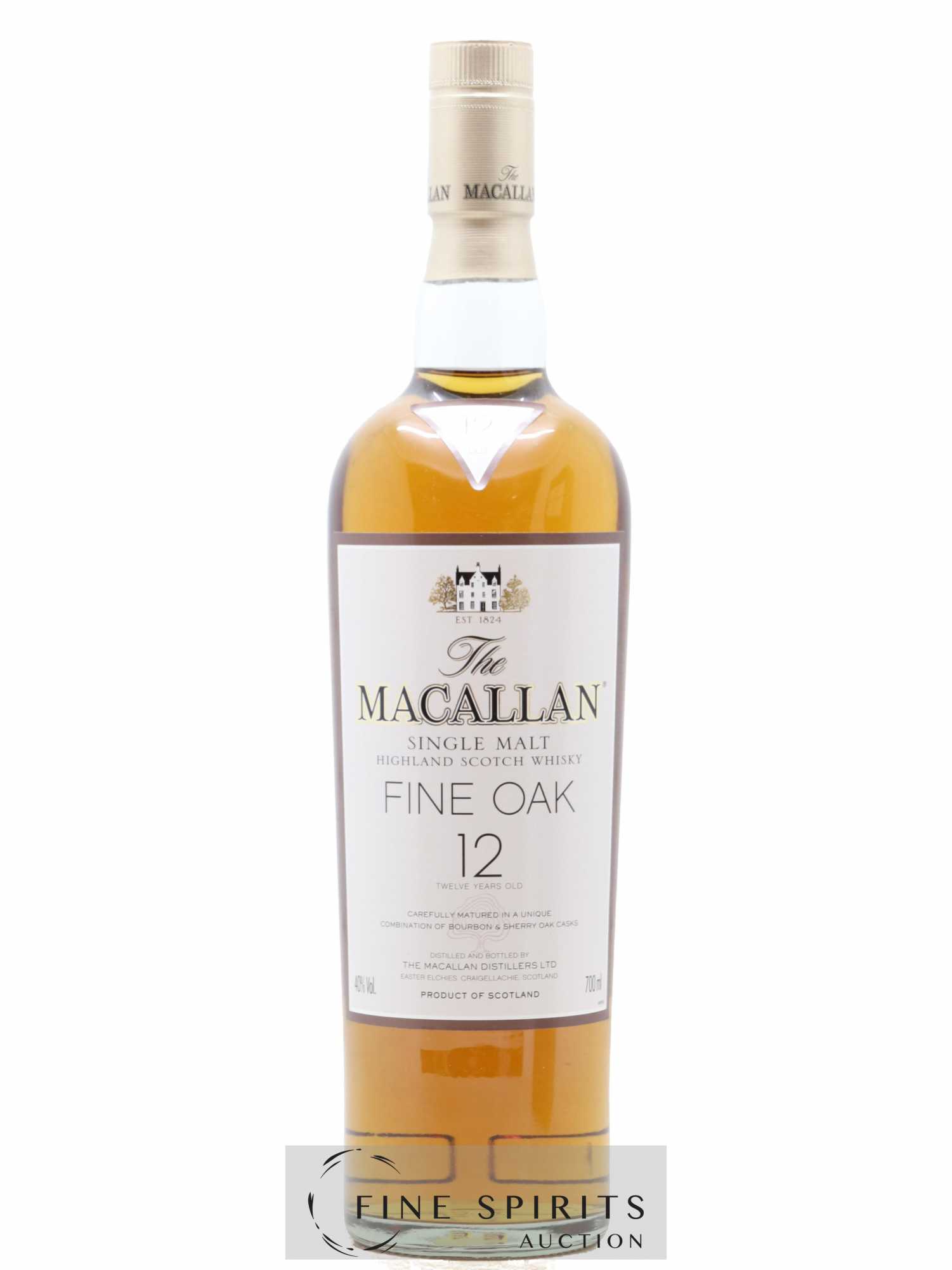 Macallan (The) 12 years Of. Fine Oak Bourbon & Sherry Oak Casks - Lot de 1 bouteille - 1