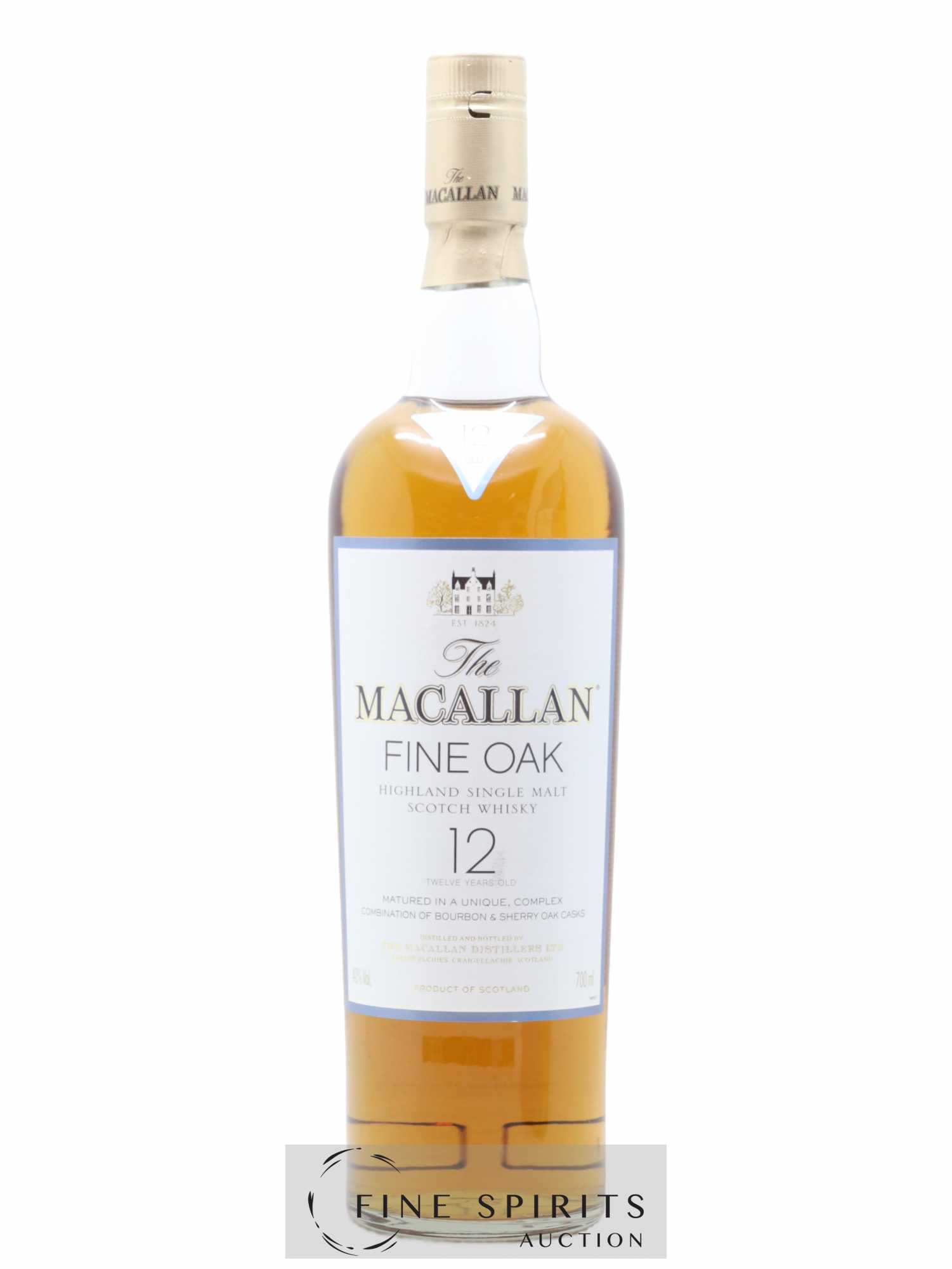 Macallan (The) 12 years Of. Fine Oak Bourbon & Sherry Oak Casks - Lot de 1 bouteille - 1