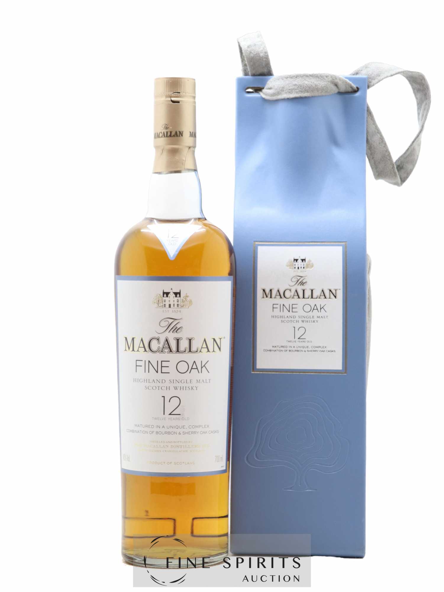 Macallan (The) 12 years Of. Fine Oak Bourbon & Sherry Oak Casks - Lot de 1 bouteille - 0
