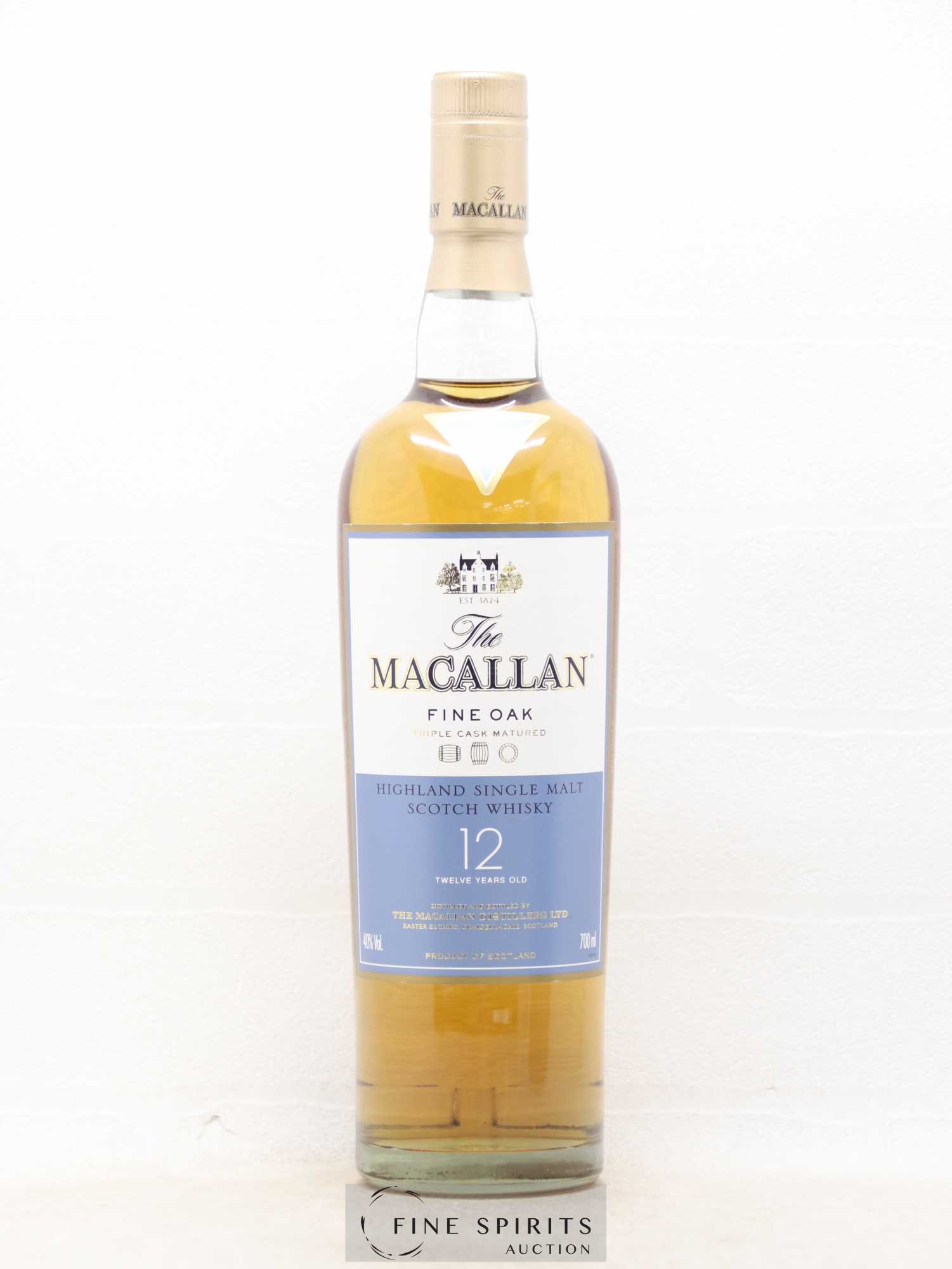 Macallan (The) 12 years Of. Fine Oak Triple Cask Matured - Lot de 1 bouteille - 1