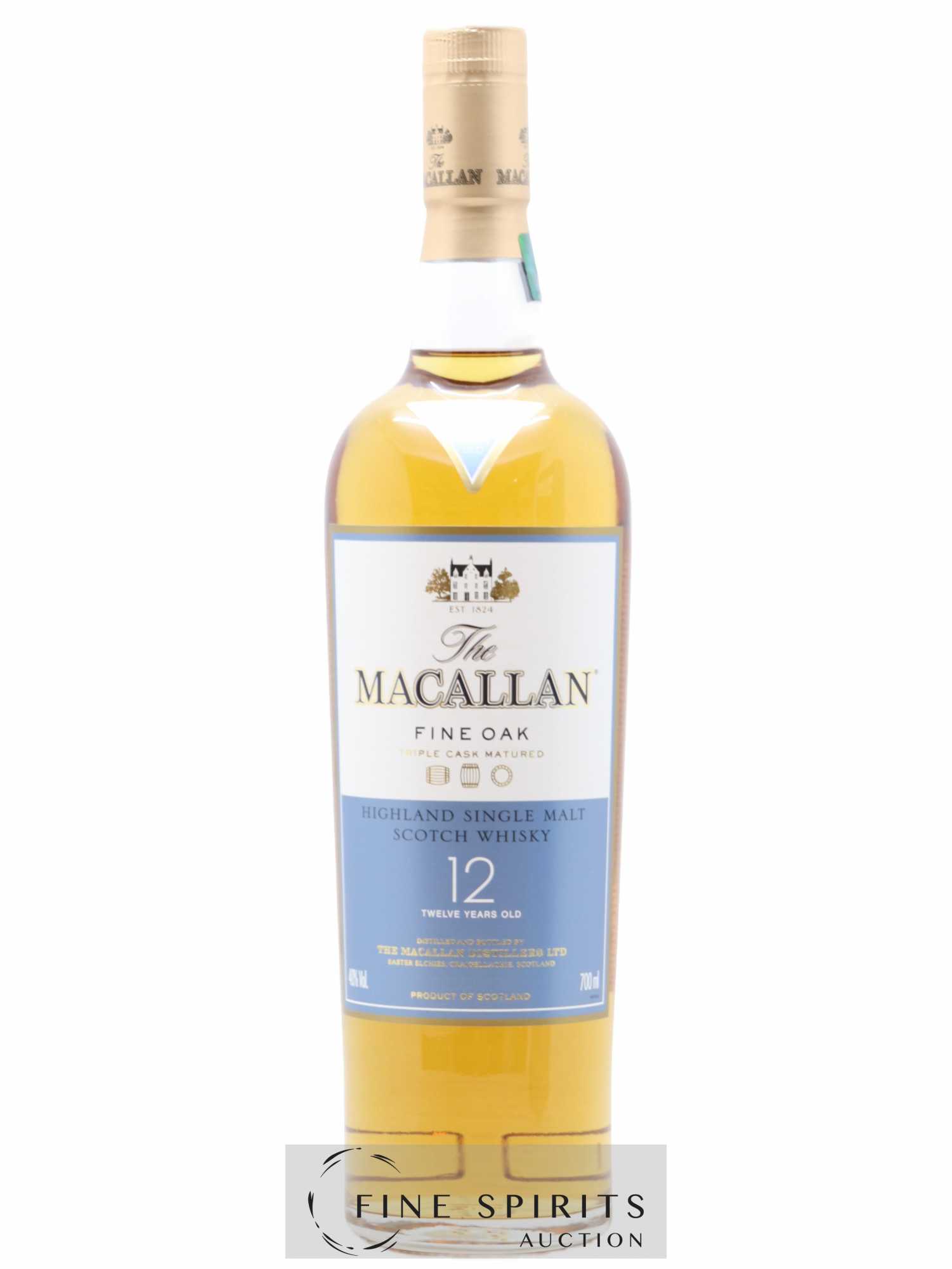 Macallan (The) 12 years Of. Fine Oak Triple Cask Matured - Lot de 1 bouteille - 1