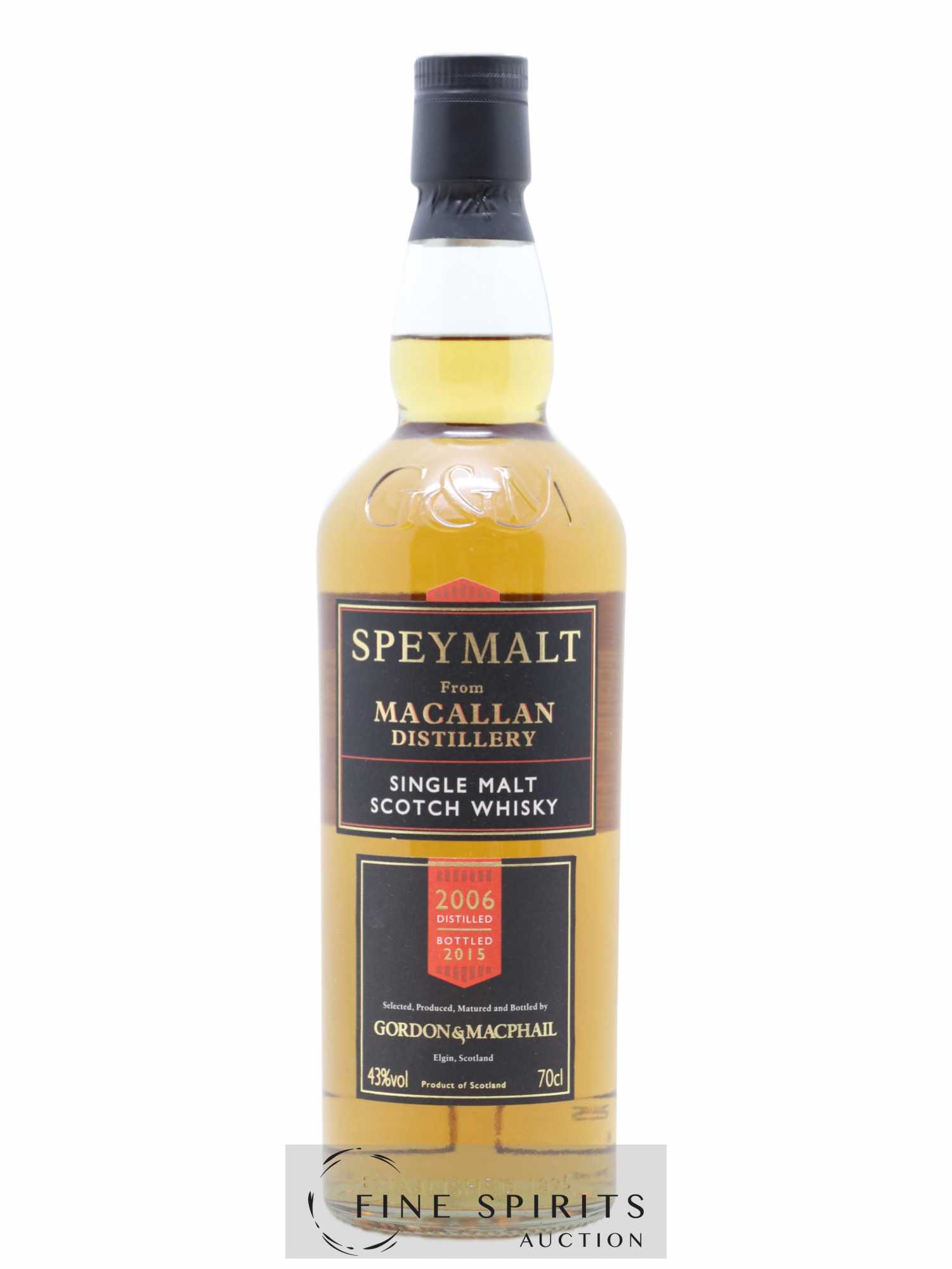Speymalt From Macallan 2006 Gordon & MacPhail bottled 2015 - Lot de 1 bouteille - 1