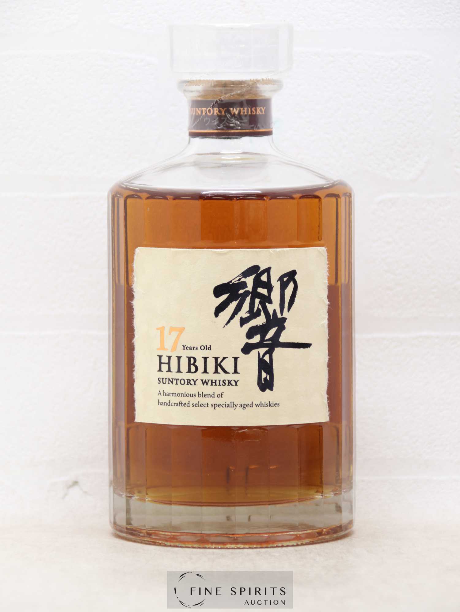 Hibiki 17 years Of. Suntory Morrison Bowmore Import - Lot de 1 bouteille - 1