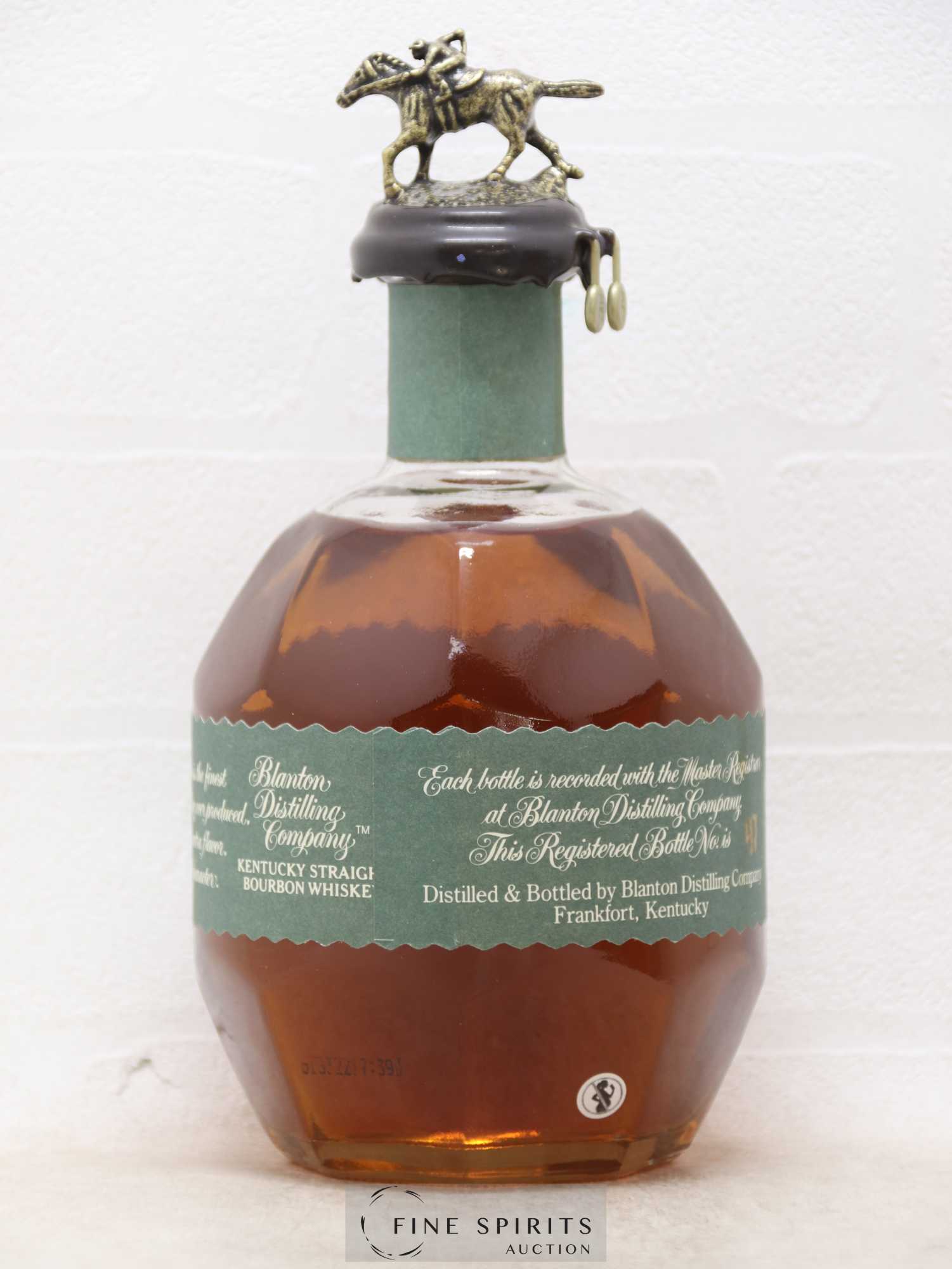Blanton's Of. Special Reserve Warehouse H - Barrel n°136 - dumped 2013 - Lotto di 1 bottiglia - 2