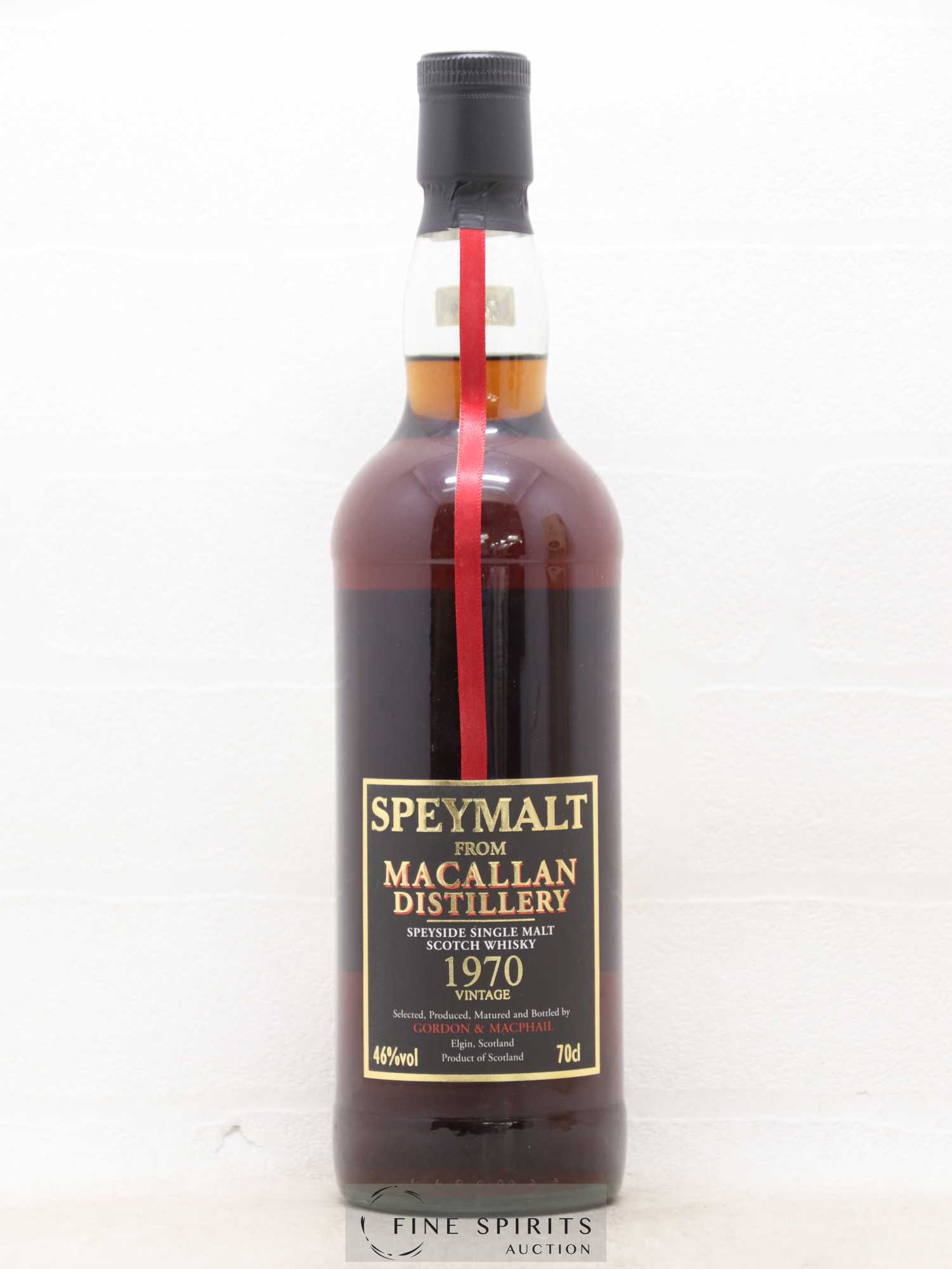 Speymalt From Macallan 1970 Gordon & MacPhail 1st Fill Sherry Butt - Cask n°8326 - bottled 2009 LMDW - Lot de 1 bouteille - 1