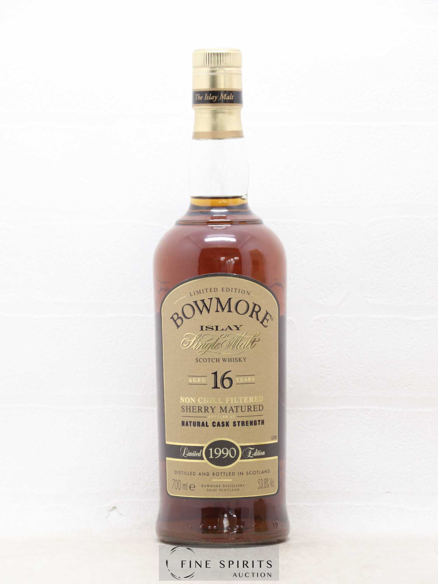 Bowmore 16 years 1990 Of. Sherry Matured Limited Edition - Lot de 1 bouteille - 1