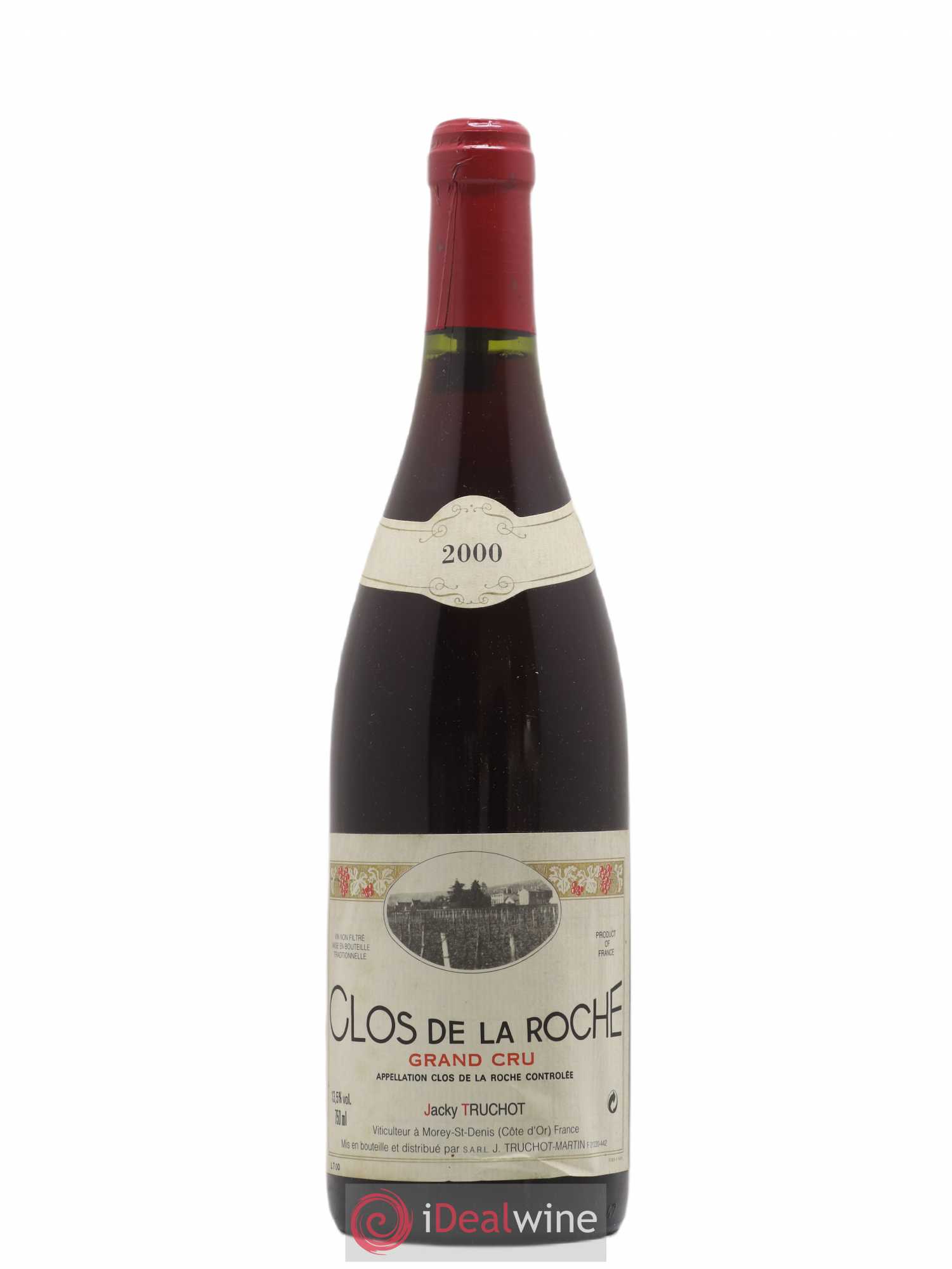 Clos de la Roche Grand Cru Jacky Truchot 2000 - Lot de 1 bouteille - 0