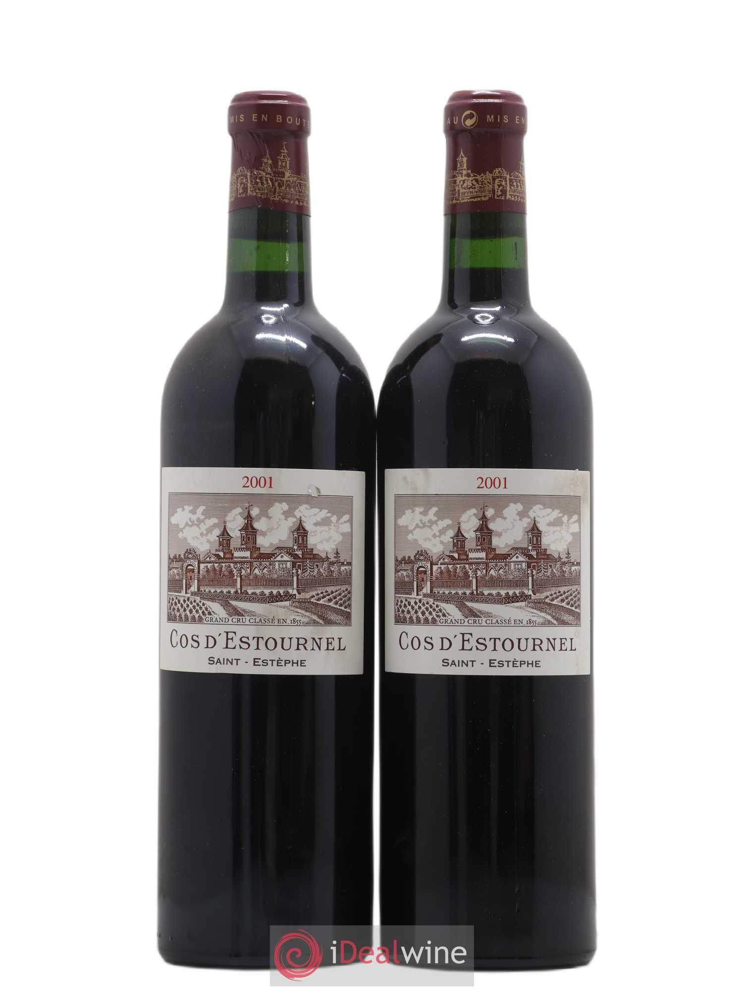 Cos d'Estournel 2ème Grand Cru Classé 2001 - Lot de 2 bouteilles - 0