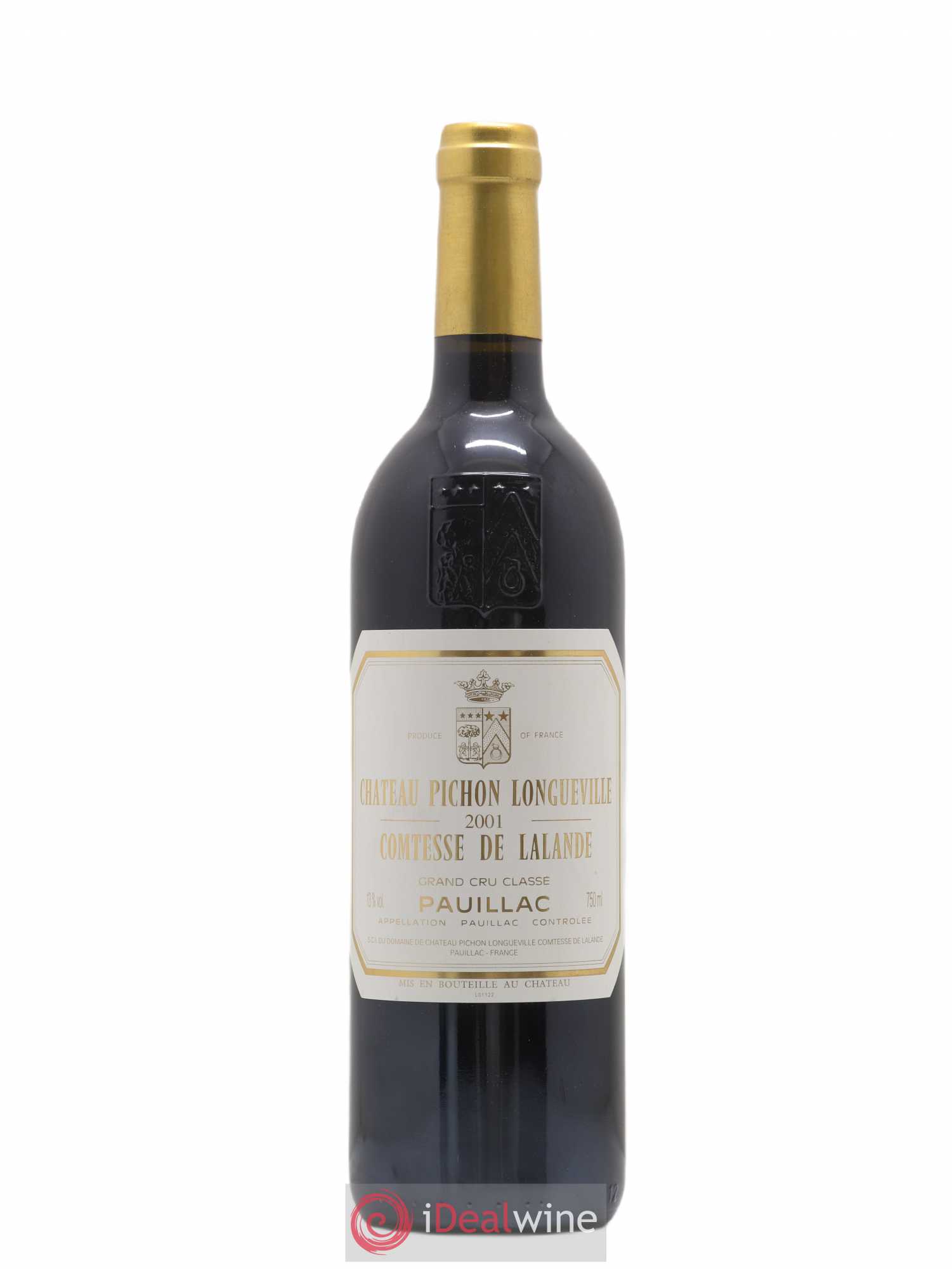 Château Pichon Longueville Comtesse de Lalande 2ème Grand Cru Classé 2001 - Lot de 1 bouteille - 0